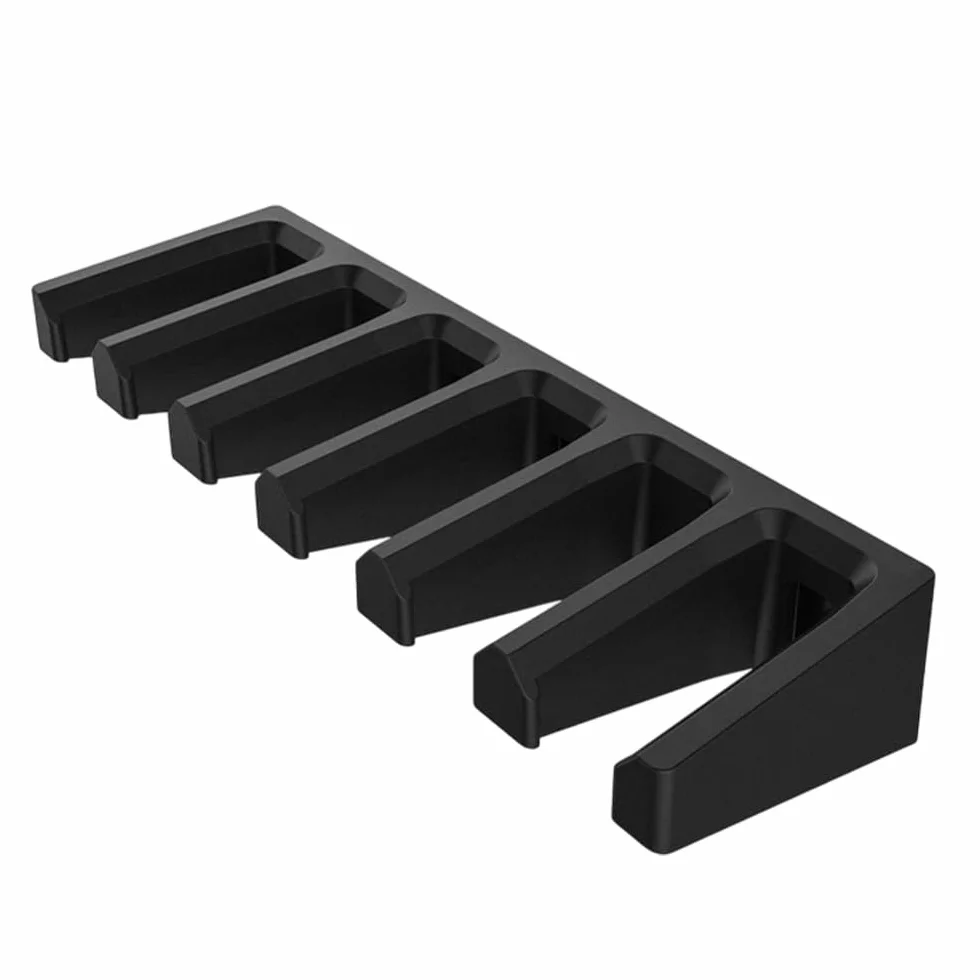 MiOYOOW PMAG Rack Wall Mount, AR Mag Holder, 6-Slot Mag Storage Rack uchwyt ścienny magnetyczny uchwyt na czasopisma na polowanie AR-15