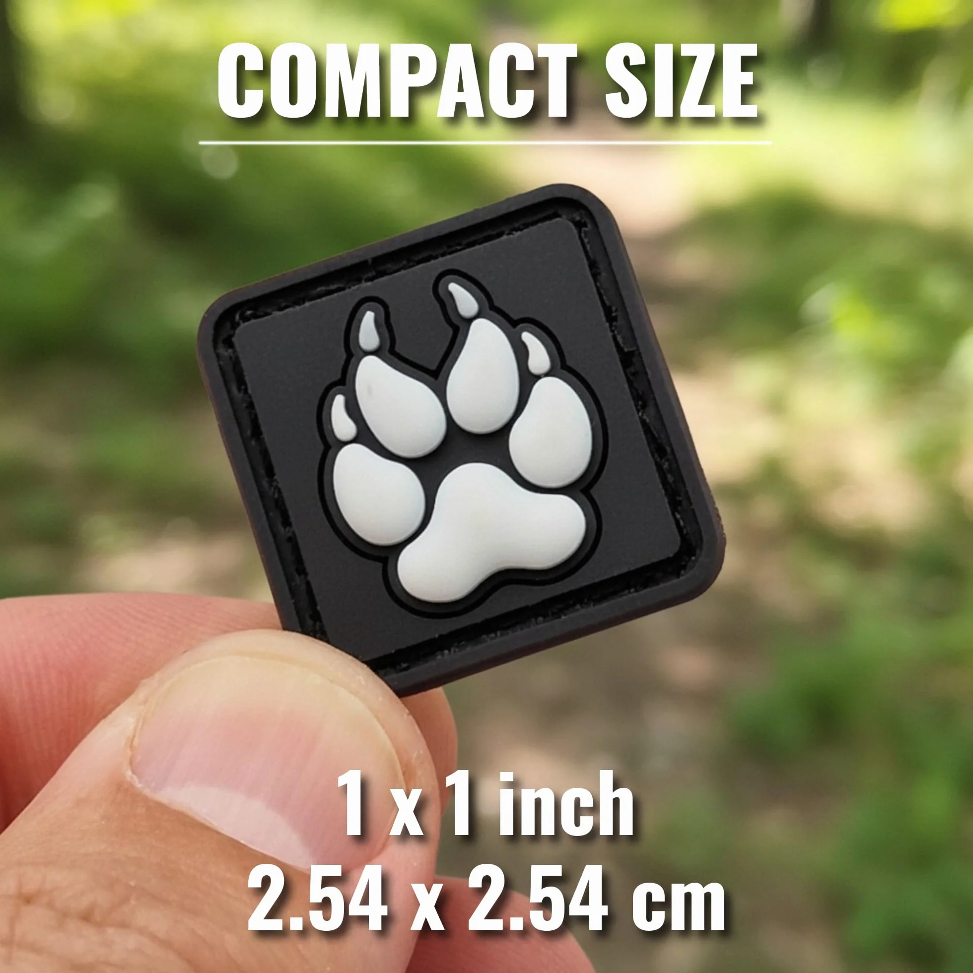 K9 Paw Glow Dark Cat Eye Dog Handler PVC Hook