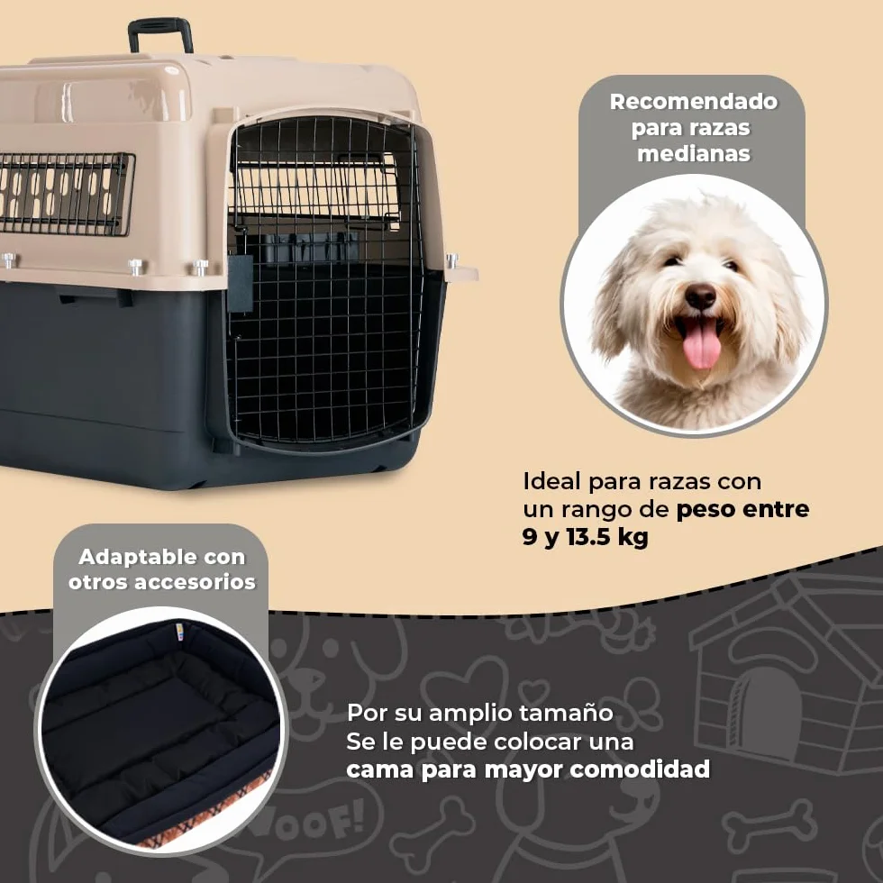 Petmate Vari Kennel Ultra 28 71x52x55 cm L Transportín