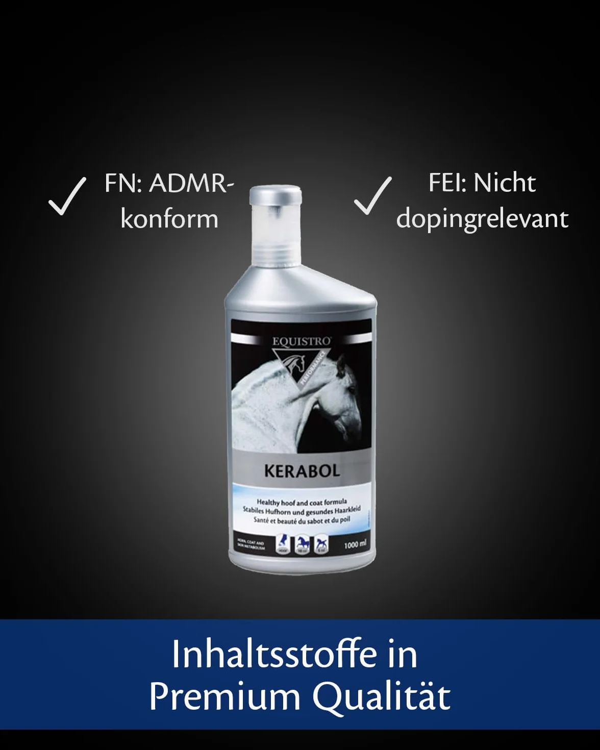 Vetoquinol Equistro Kerabol 1 L