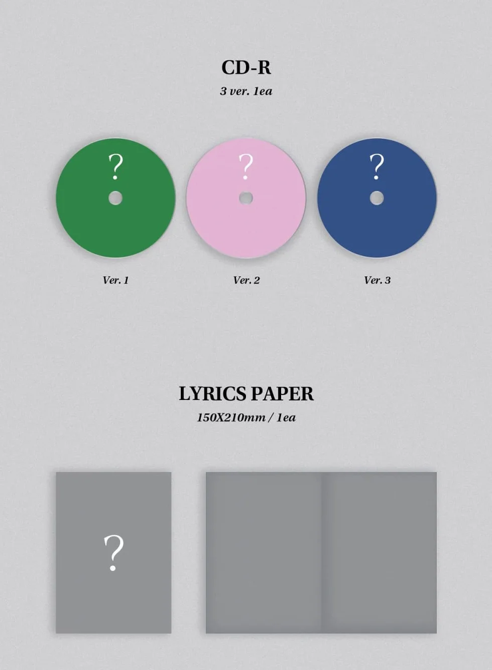 WONHO Monsta X - Bittersweet (2. pojedynczy album) (1+2+3 wersji)