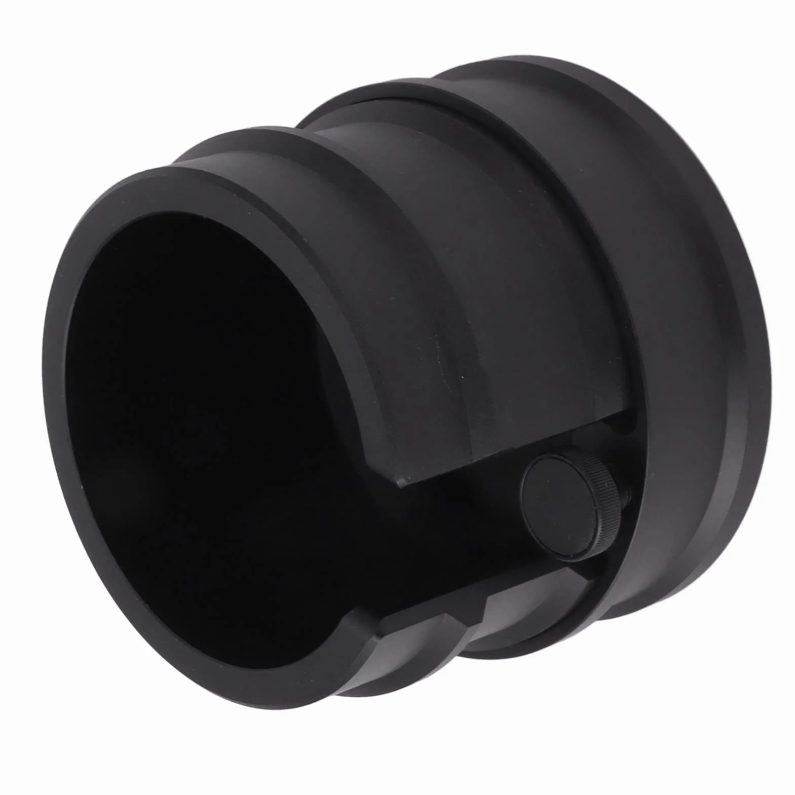 Uchwyt na kolbę do kawy Stojak na ubijak do espresso Podwójna głowica ze stopu aluminium Stabilna podstawa Precyzyjna kontrola ciśnienia do ekspresów do kawy 51 mm 53 mm 58 mm (Czarny)