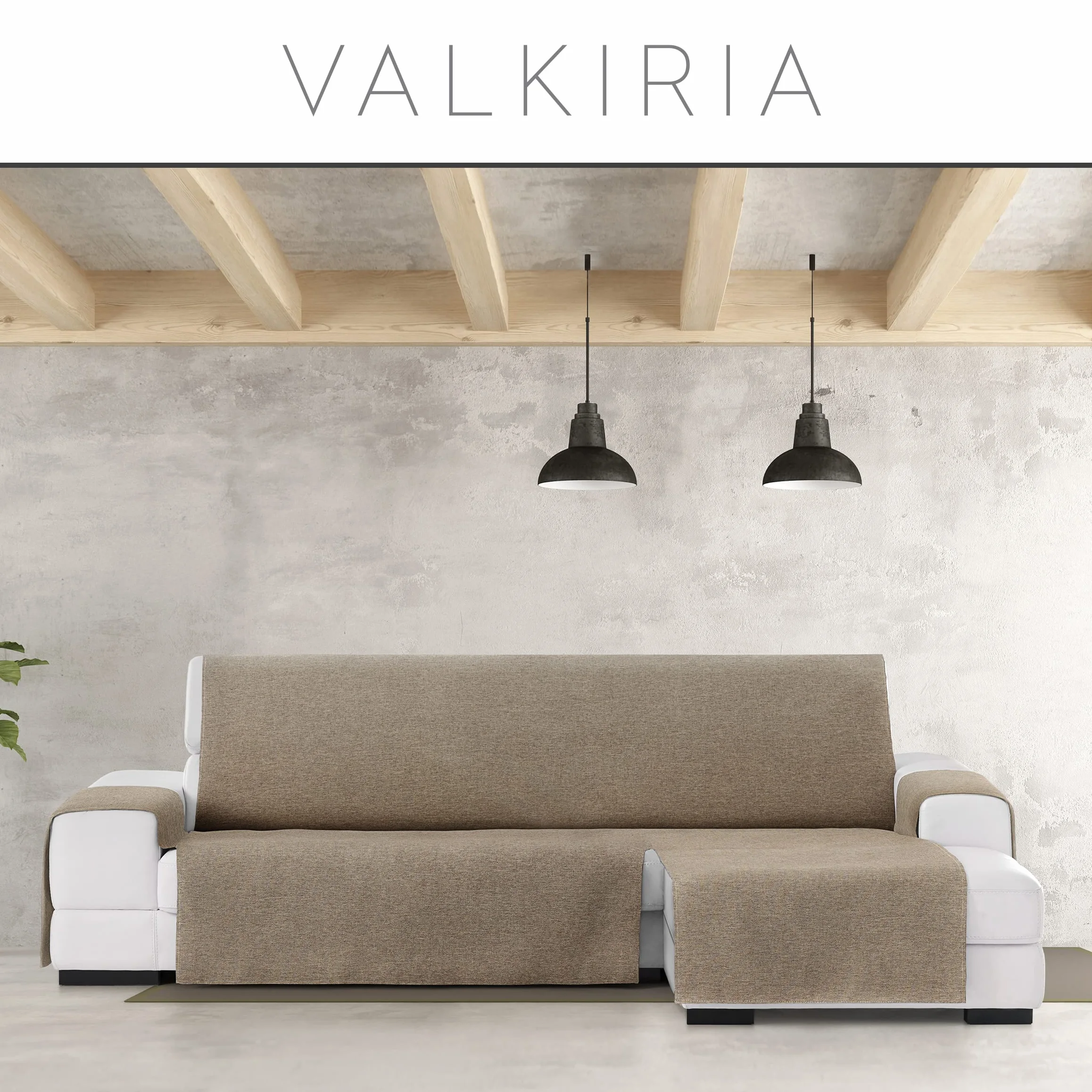 Eysa Valkiria Chaise Longue 240 cm Prawy widok z przodu Kolor 11