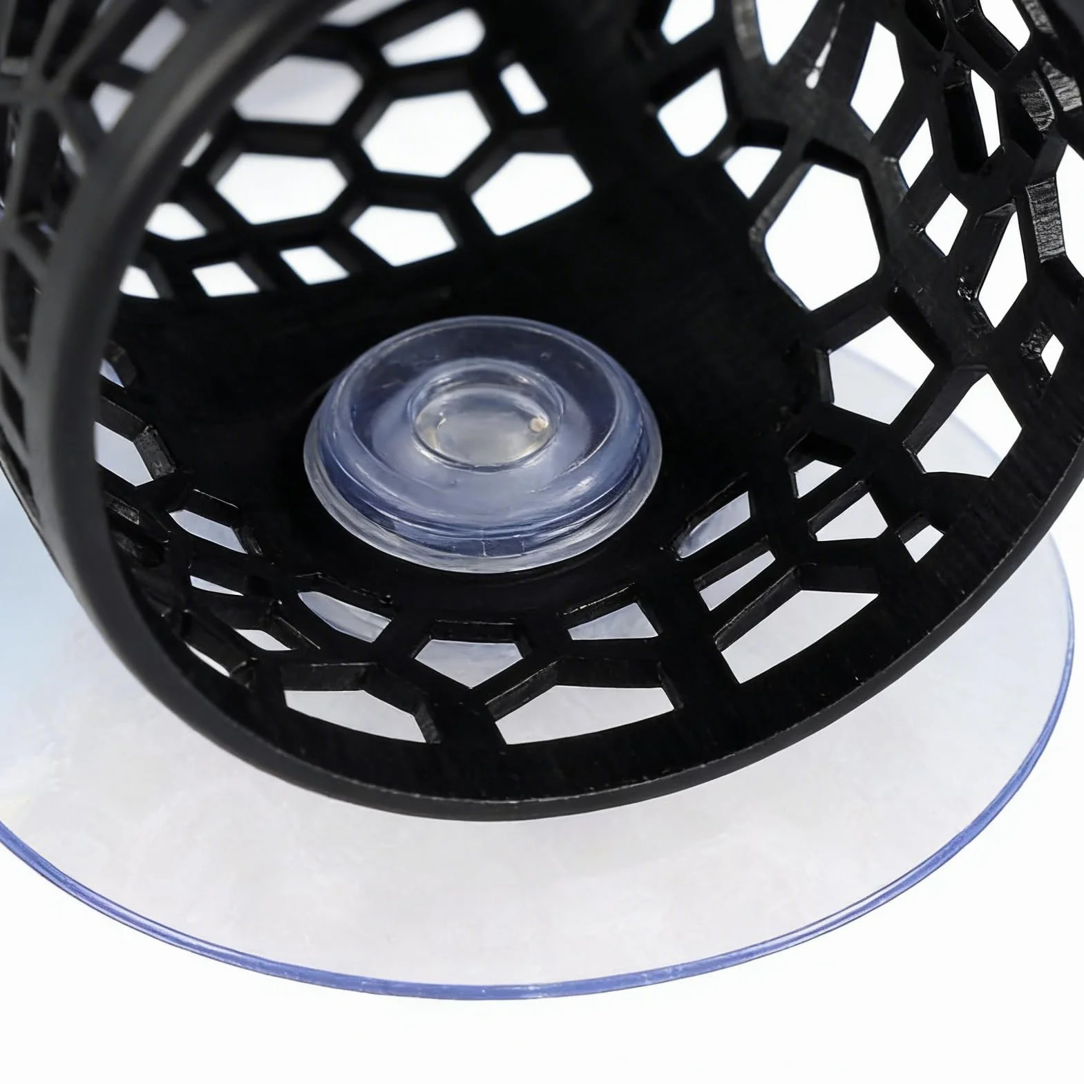 Fish Tank Tunnel Decor Betta Suction Tunnel Hollow Resting Shelter Aquatic Habitat Decoration for Cichlids Crayfish Betta Aquarium