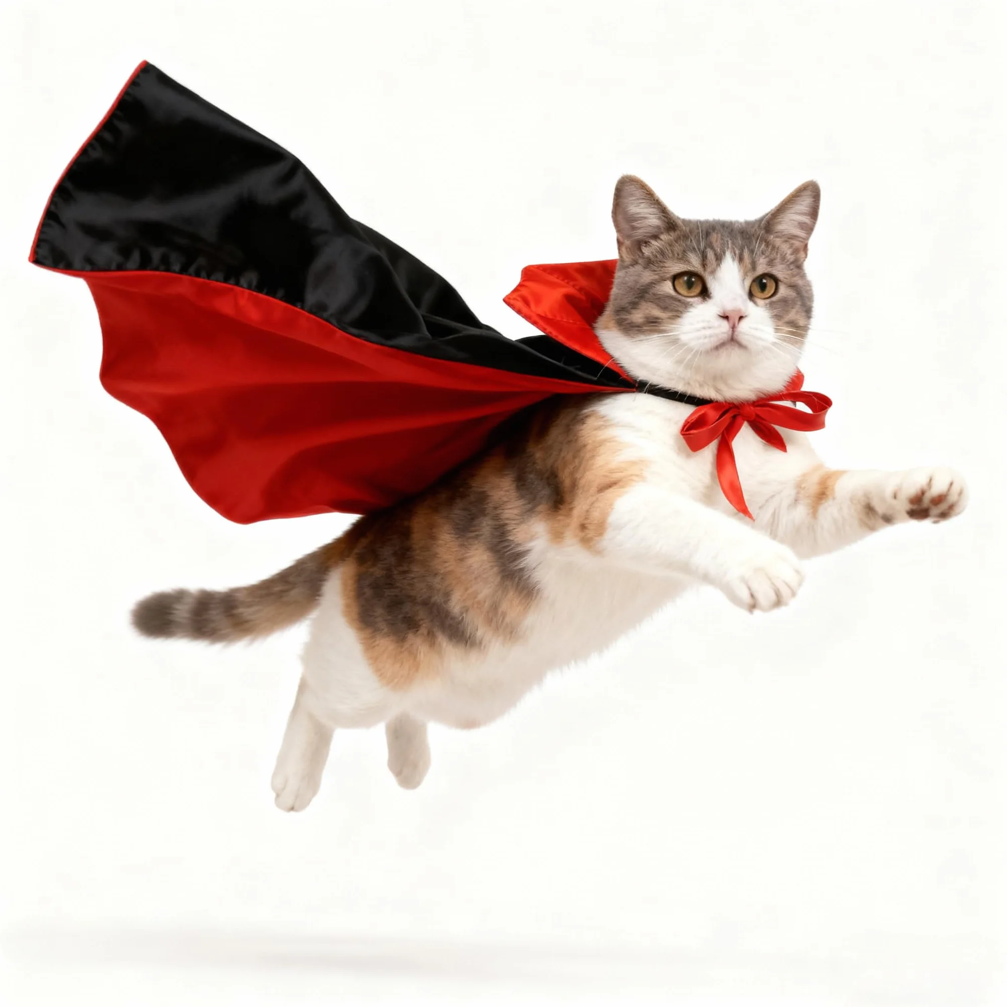Kostium kota na Halloween, peleryna dla zwierząt z kapeluszem