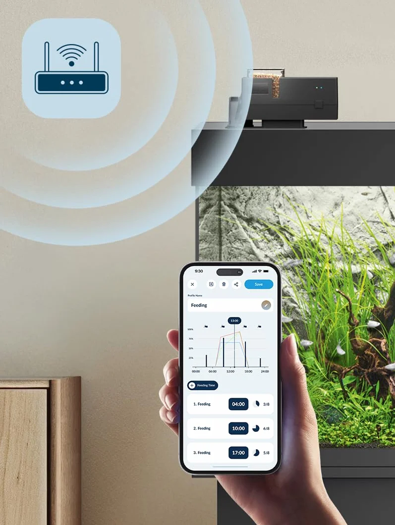 JUWEL Aquarium - SmartFeed AppControl – inteligentny automatyczny karmnik do sterowania za pomocą aplikacji MyJUWEL