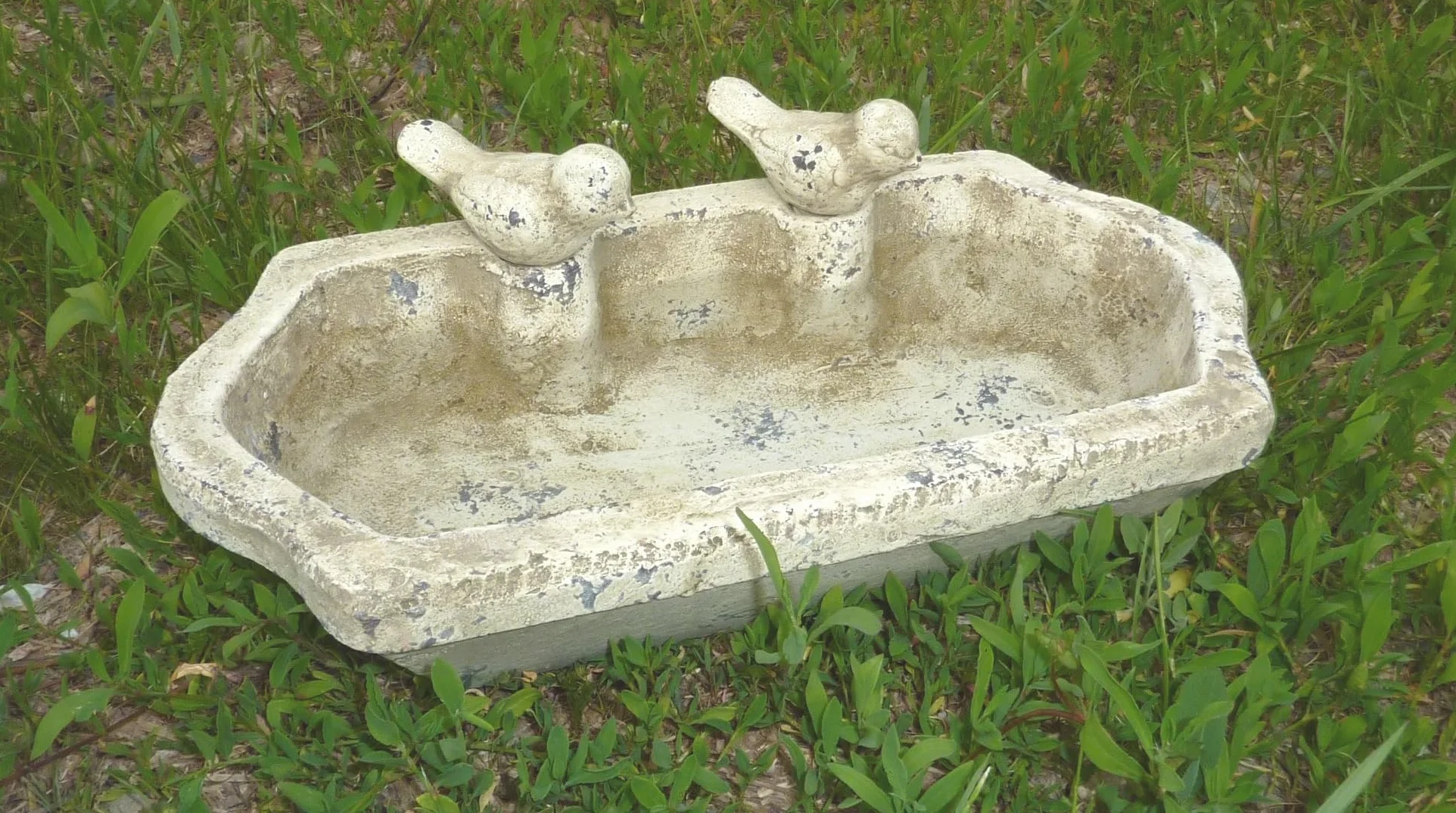 My Home Ceramiczne poidło dla ptaków śródziemnomorskie