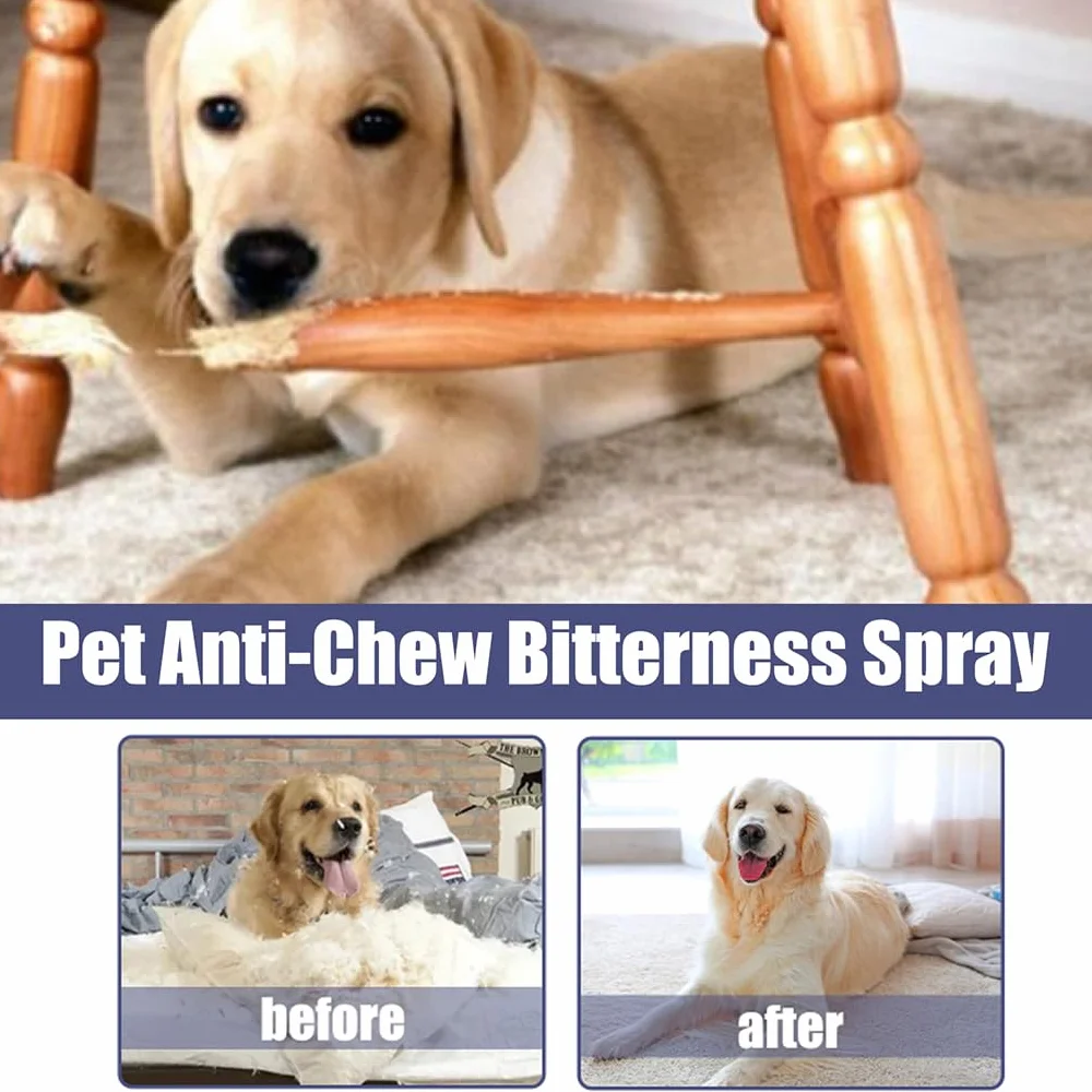 Pet Anti-Chew Spray Gorzkie Spraye 50 ml Narzędzie Szkoleniowe Naturalny Składnik