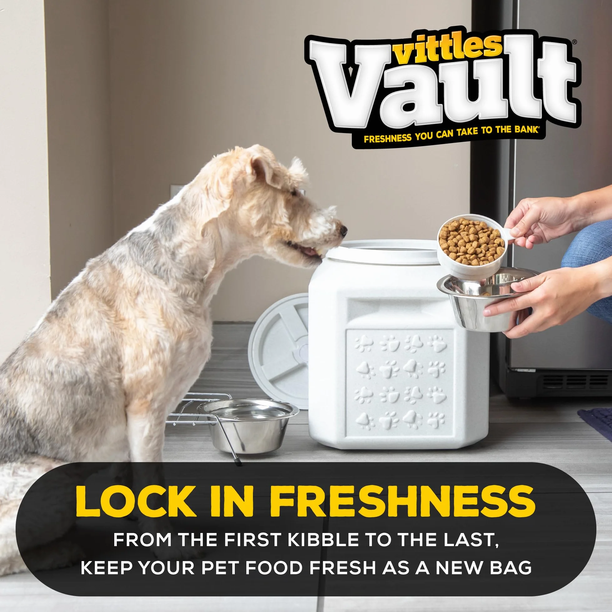 Gamma2 Vittles Vault Outback hermetyczny pojemnik na karmę dla zwierząt domowych, 11,3 kg