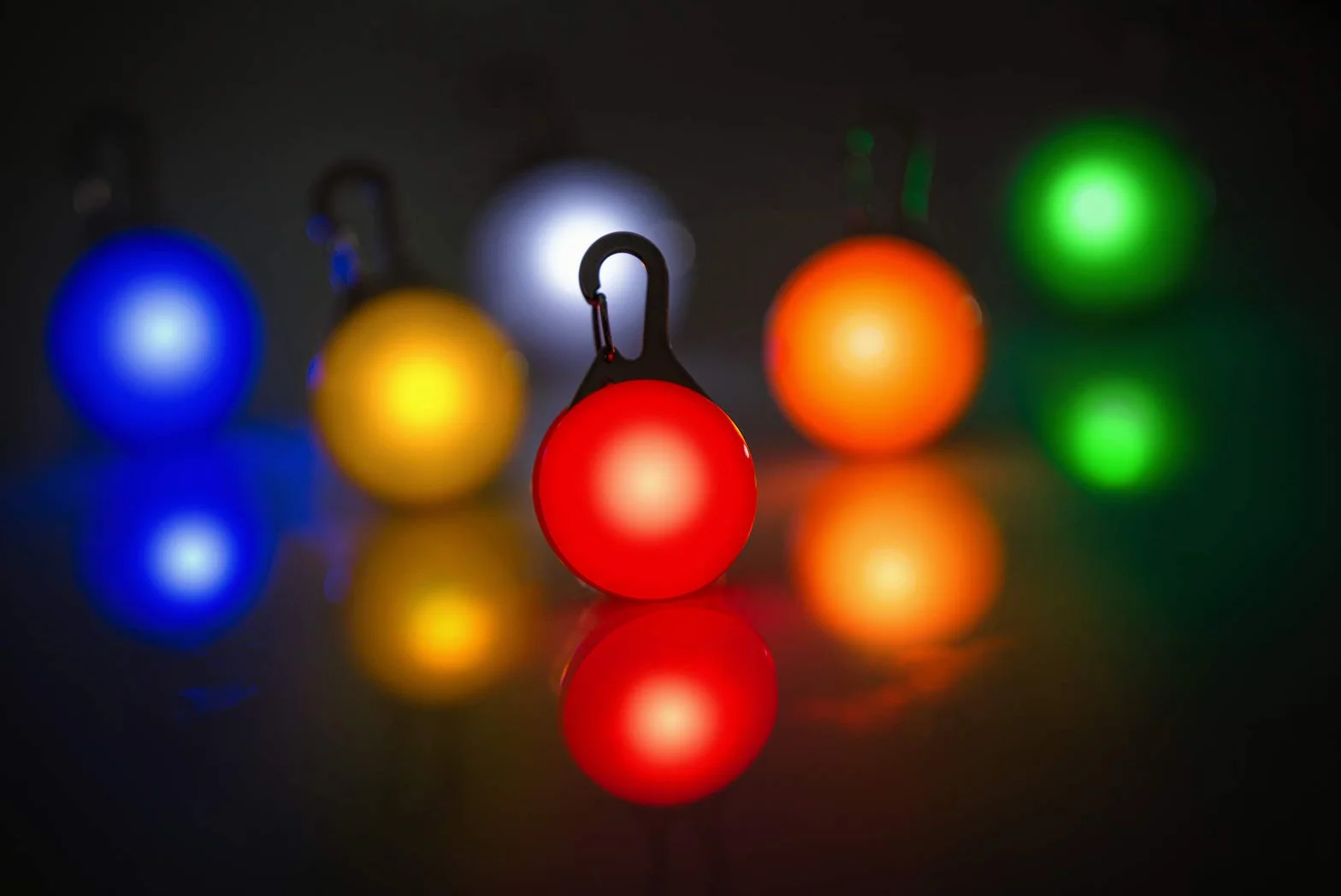 Świecąca obroża LED dla psa z uprzężą