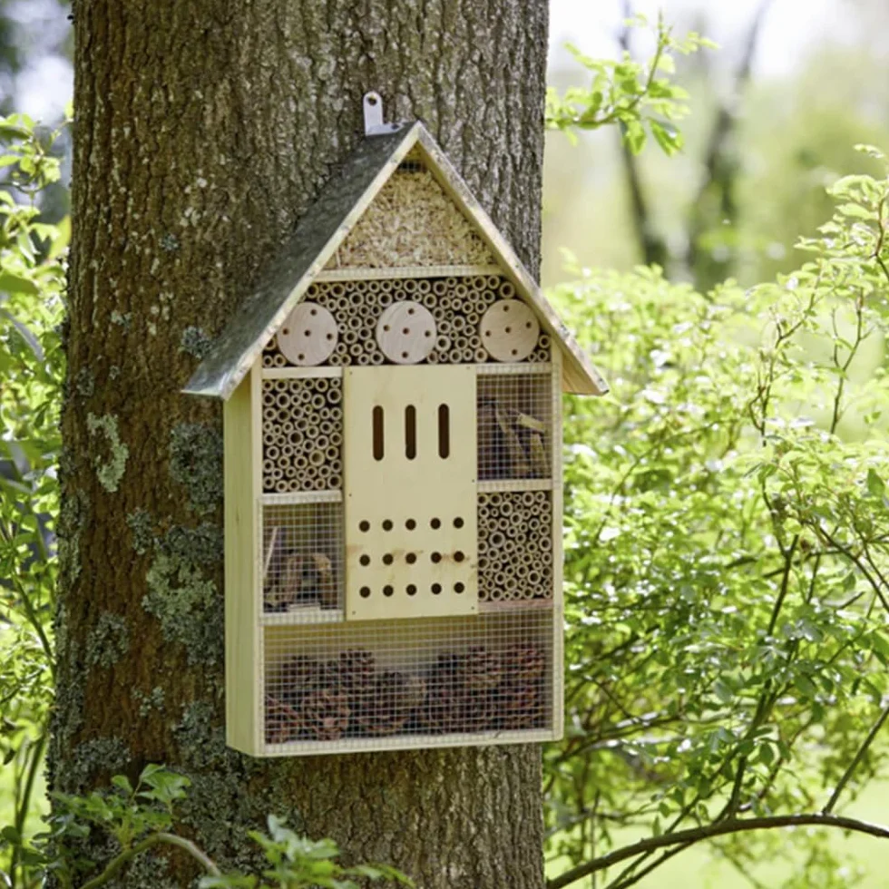 Materiał Wypełniający Rurki Hotelowe dla Owadów - 100 Szt. Naturalna Rurka Bambusowa 15 cm - Akcesoria do Domków Pszczół - Przyjazne dla Środowiska w Ogrodzie