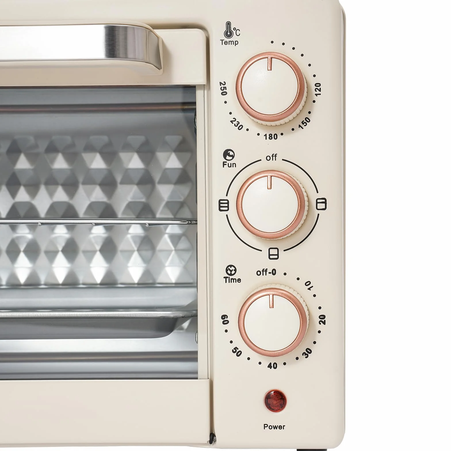 Mini piekarnik, 22 l, 1000 W, z patelnią do grillowania i rusztem do grillowania, mini piekarnik do pizzy z regulacją temperatury (120°C-250°C), 4 rury grzewcze, mini piekarnik na imprezy, dla rodzin