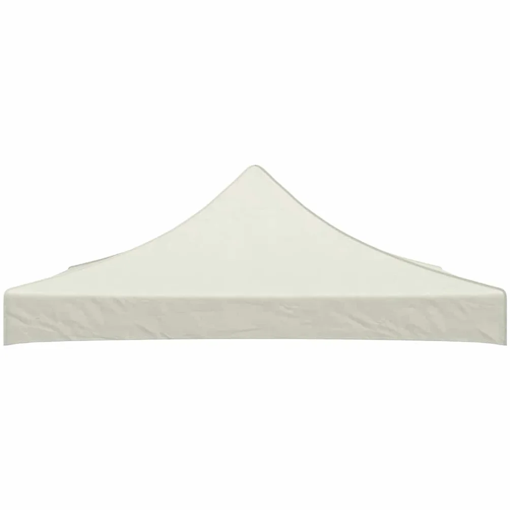 vidaXL Dach namiotu imprezowego, 3 x 3 m, kremowy