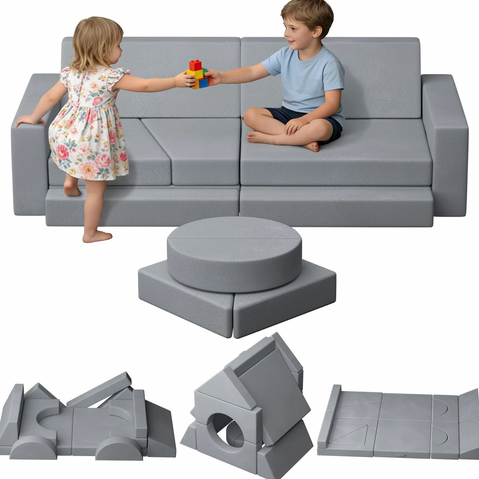 Sofa do zabawy dla dzieci
