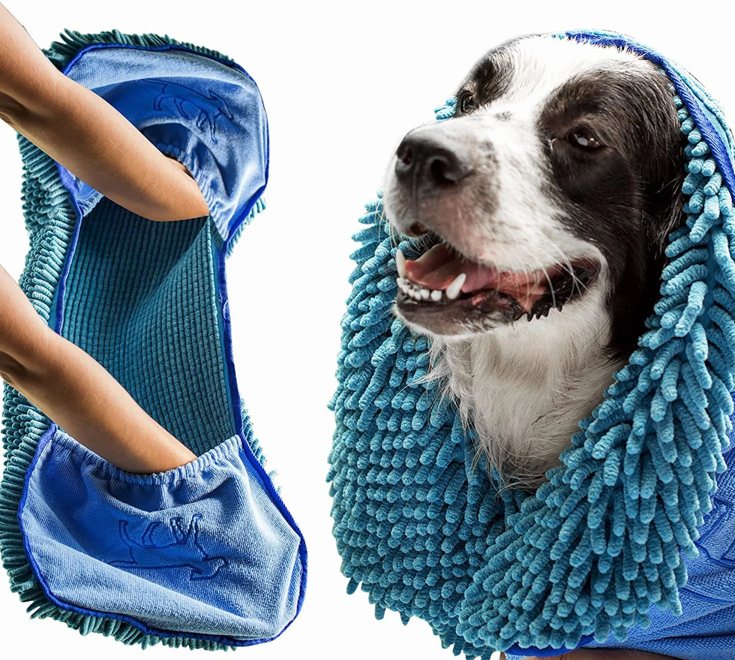 Tuff Pupper Ręcznik dla psów z mikrofibry 85 x 35 cm Szybkoschnący