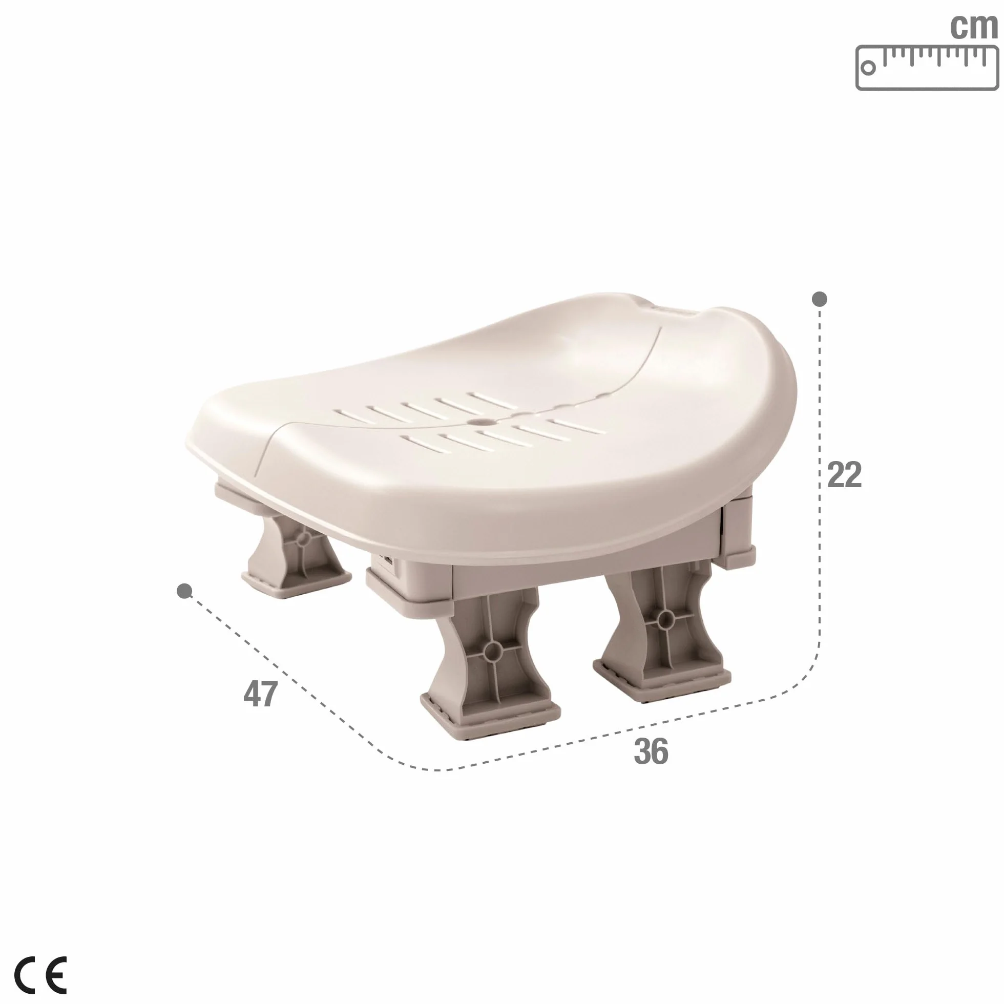 Intex Purespa Siedzisko do Spa, Biały, 47 x 36 x 22 cm