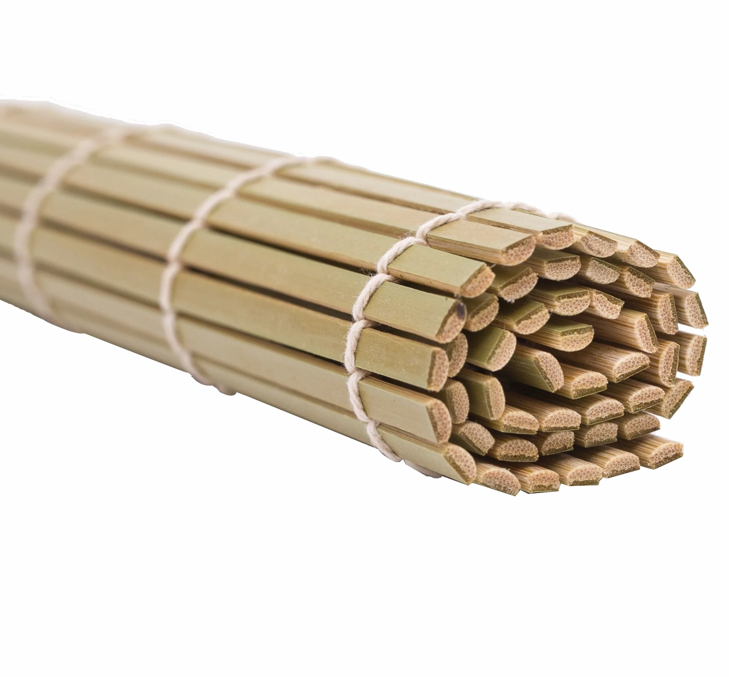 Exzact EX-SR04 4-częściowy zestaw bambusowych rolek do sushi, 2 x maty, 1 x wiosło do ryżu, 1 x rozsiewacz ryżu, całkowicie naturalny