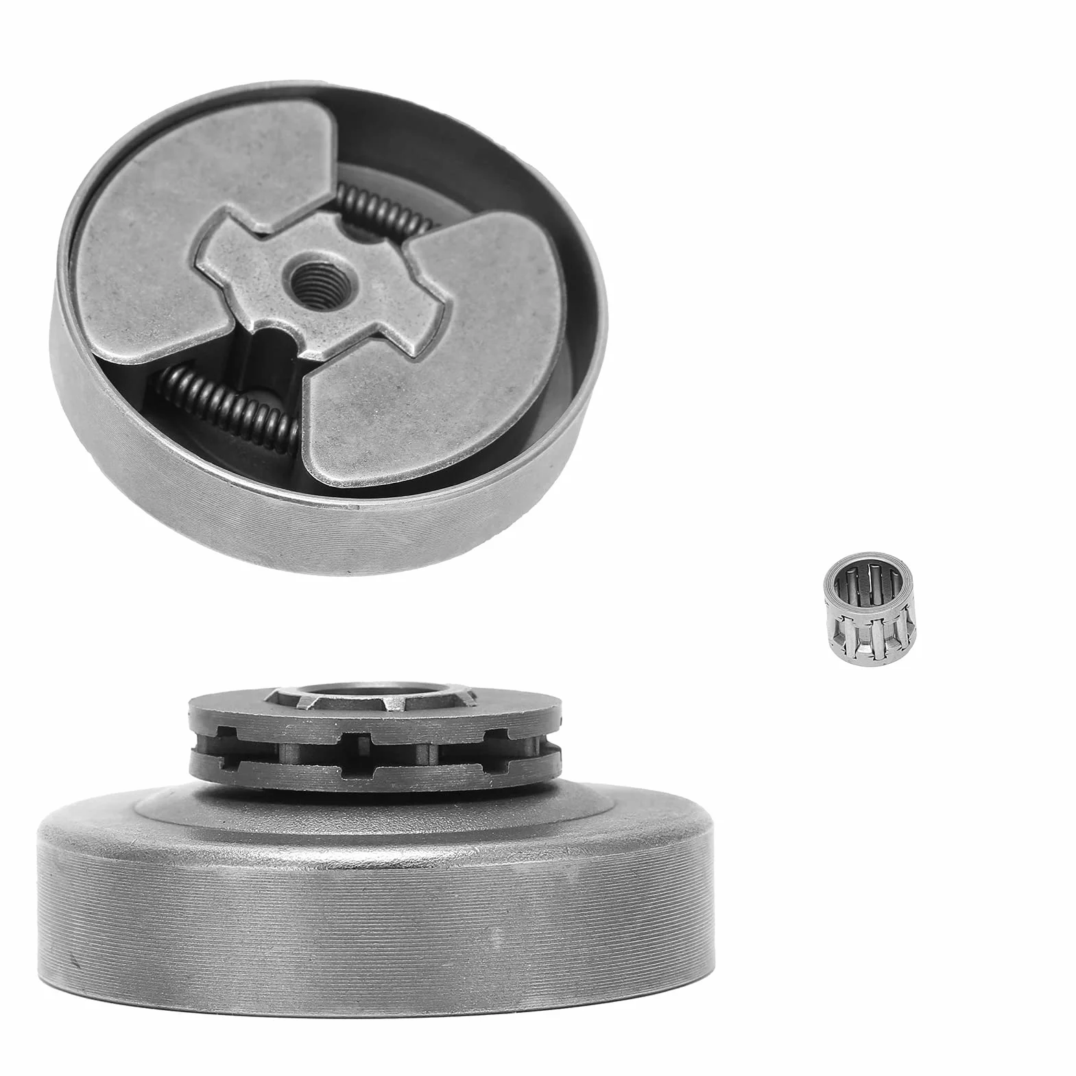3/8 "zestaw Koła Zębatego Obręczy Bębna Sprzęgła Zestaw łożysk Akcesoria Pasuje do Piły łańcuchowej do Mcculloch Cs340 Cs380 Nadaje Się do Narzędzi Ogrodowych