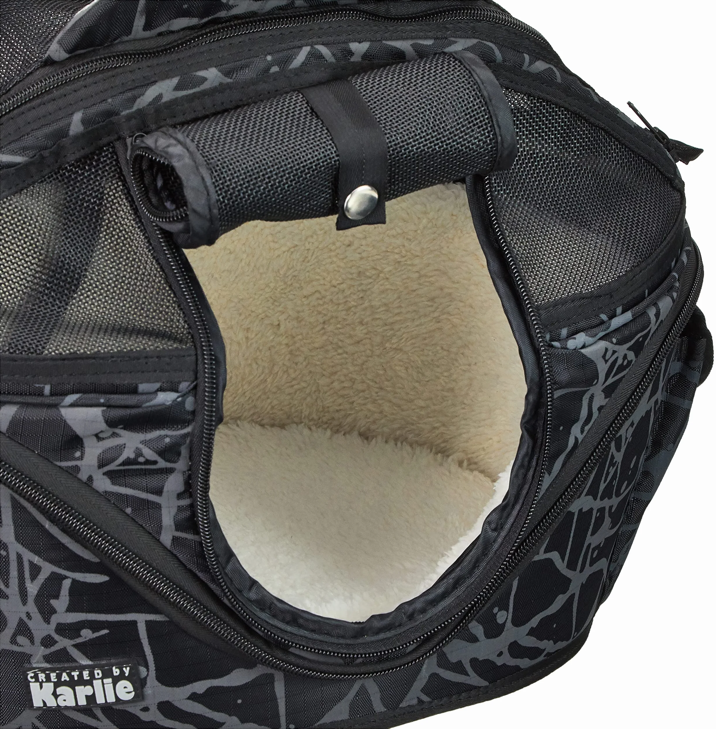 Karlie Shopper de Luxe L 40 cm czarny