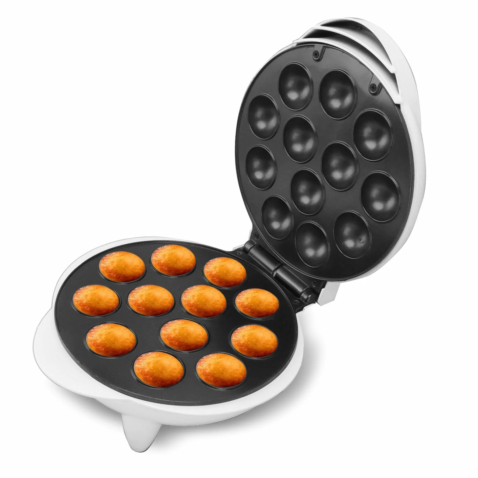 Pssopp Mini Treat Maker Cake Pop Maker Donut Maker wielofunkcyjna 12 ciastek Mini Cupcake