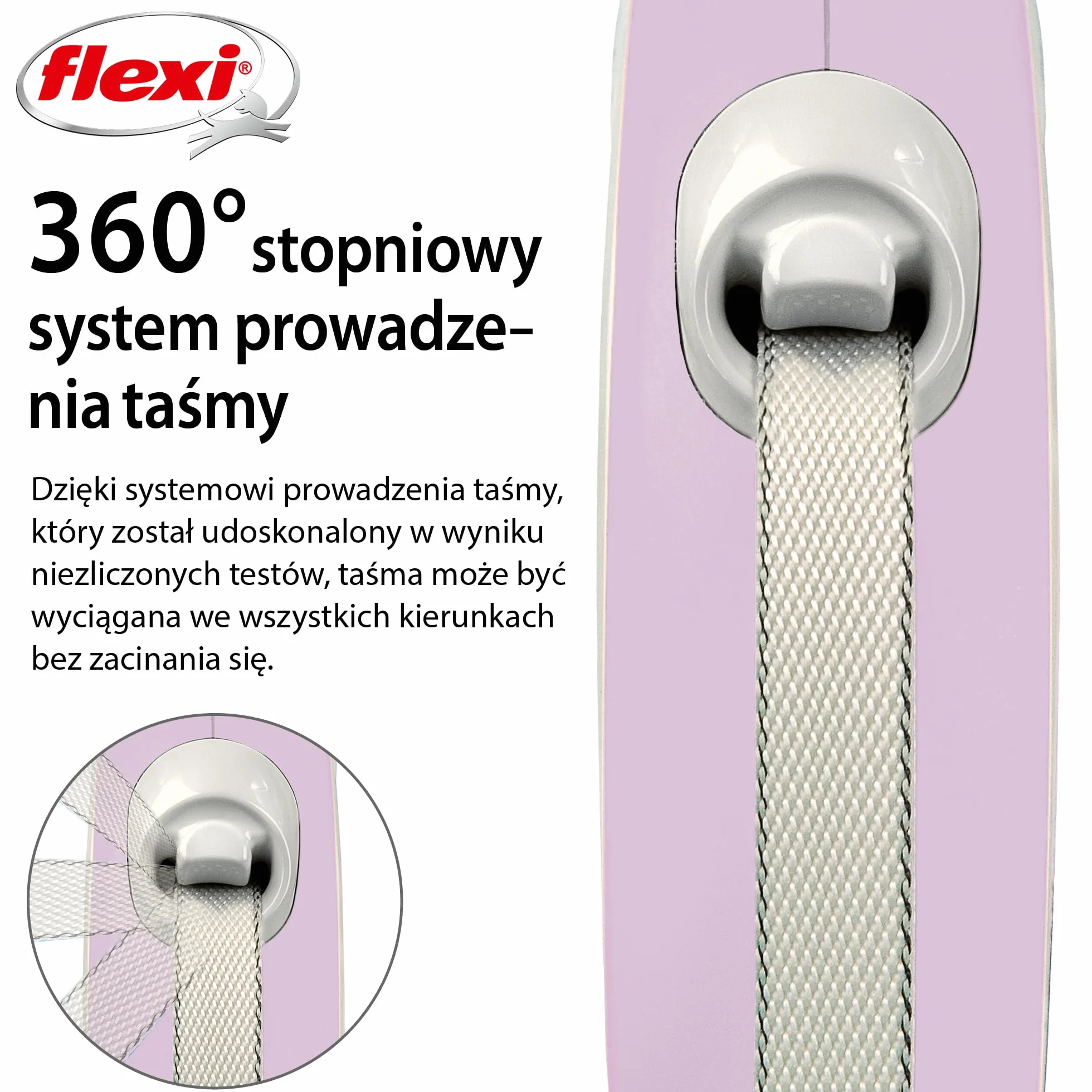 Flexi Taśma dla psów 5 m 15 kg