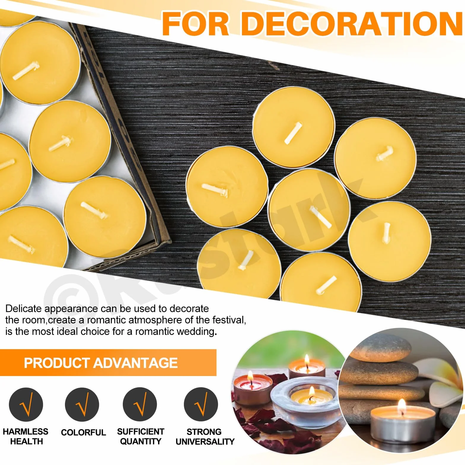 70Pcs Kolorowe mini Świeczki Tealight Zestaw bezzapachowych świeczek Długotrwała, niekapiąca parafinowa świeczka do pieczęci woskowej, pieczętowania listów, imprez, dekoracja rzemieślnicza