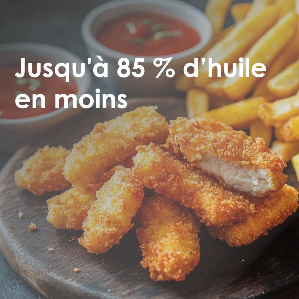M mimotec Frytkownica na powietrze Serena Touch 7,6 l – bezolejowa frytkownica na powietrze, 2000 W, 8 menu, sterowanie dotykowe, regulowany minutnik 60 minut, 80-200 °C, redukcja tłuszczu, idealna do