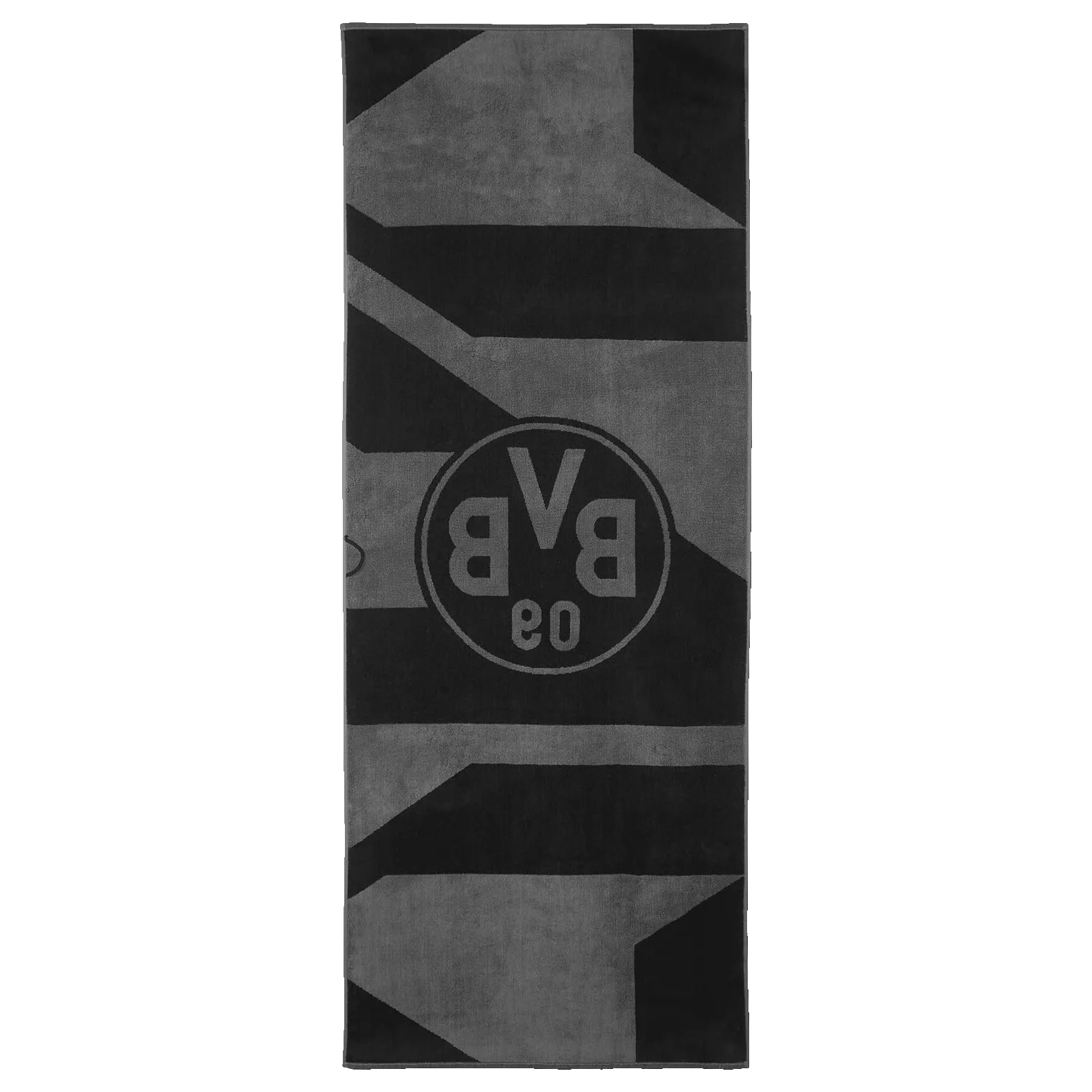 Borussia Dortmund BVB ręcznik kąpielowy szary/czarny 70 x 180 cm