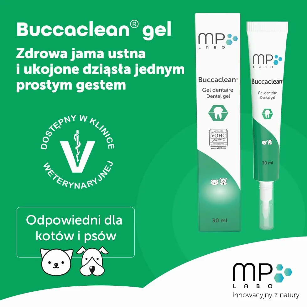 MP Labo Buccaclean® Gel 30 ml żel do jamy ustnej dla psów i kotów