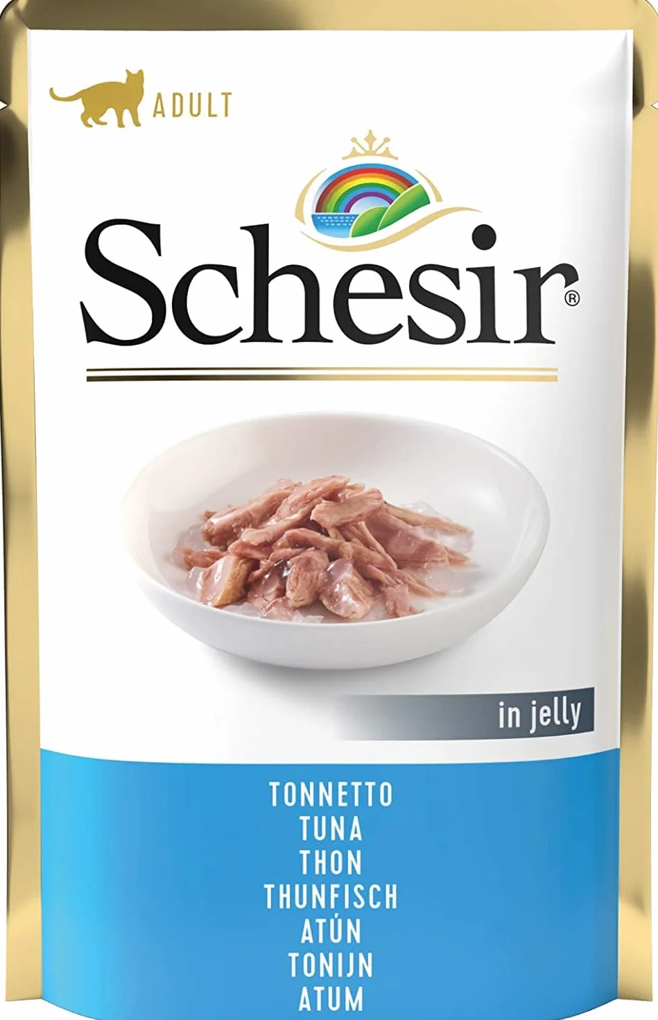Schesir Cat Jelly tuńczyk karma mokra galaretka 20 x 85 g
