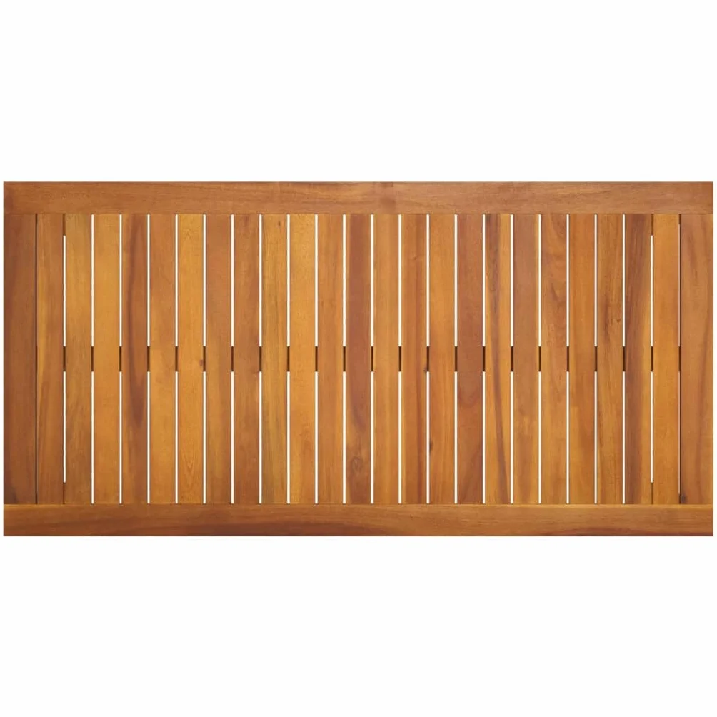 vidaXL Stół ogrodowy, 110x55x67 cm, lite drewno akacjowe
