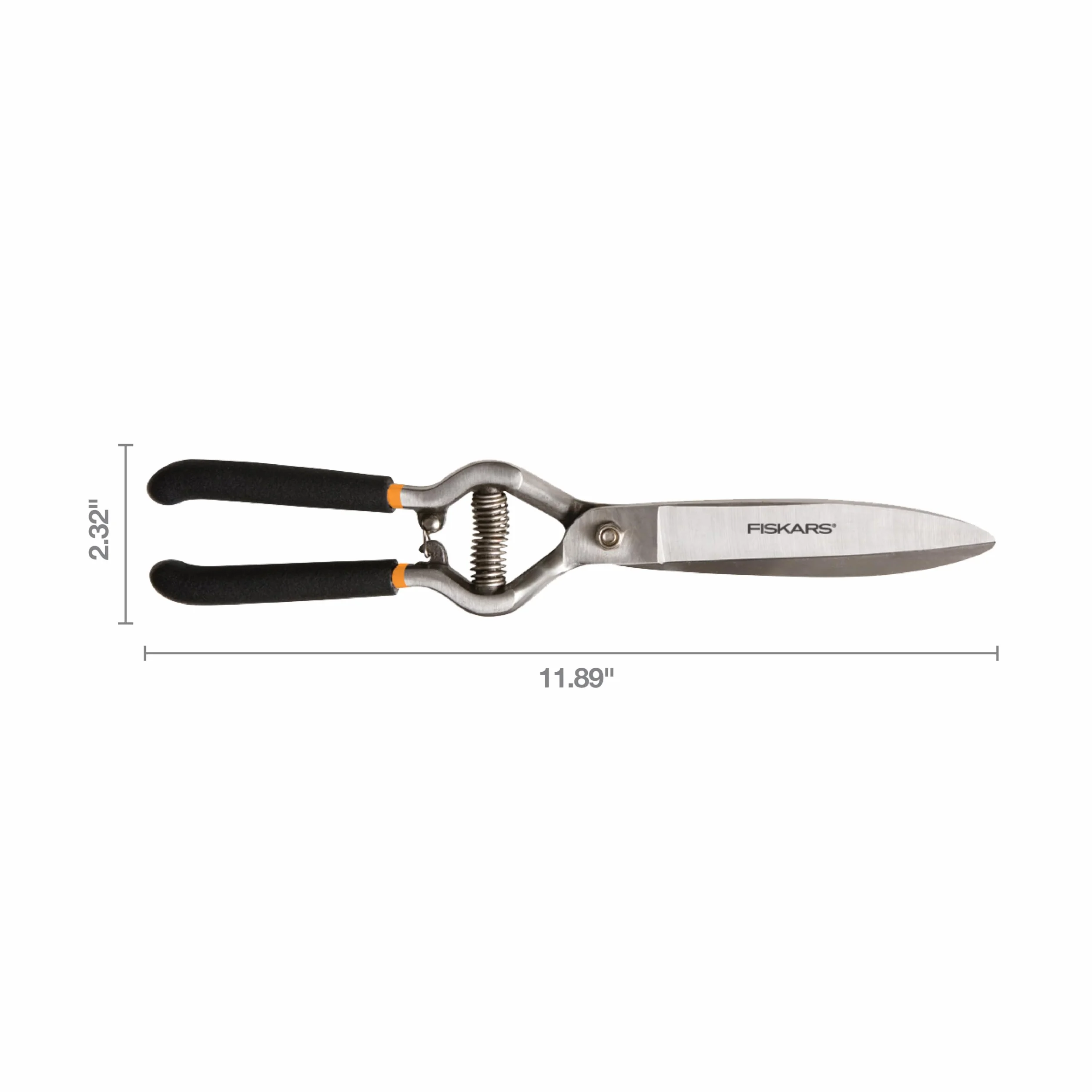 Fiskars 392230-1004 Forged Grass Shears, Black