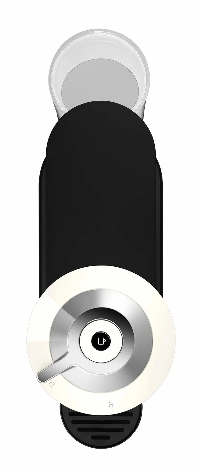 Nespresso De'Longhi Nespresso ENV120.WAE Vertuo Next Ekspres do Kawy Kapsułkowy, 1500 W, 535ml, Biały/Czarny