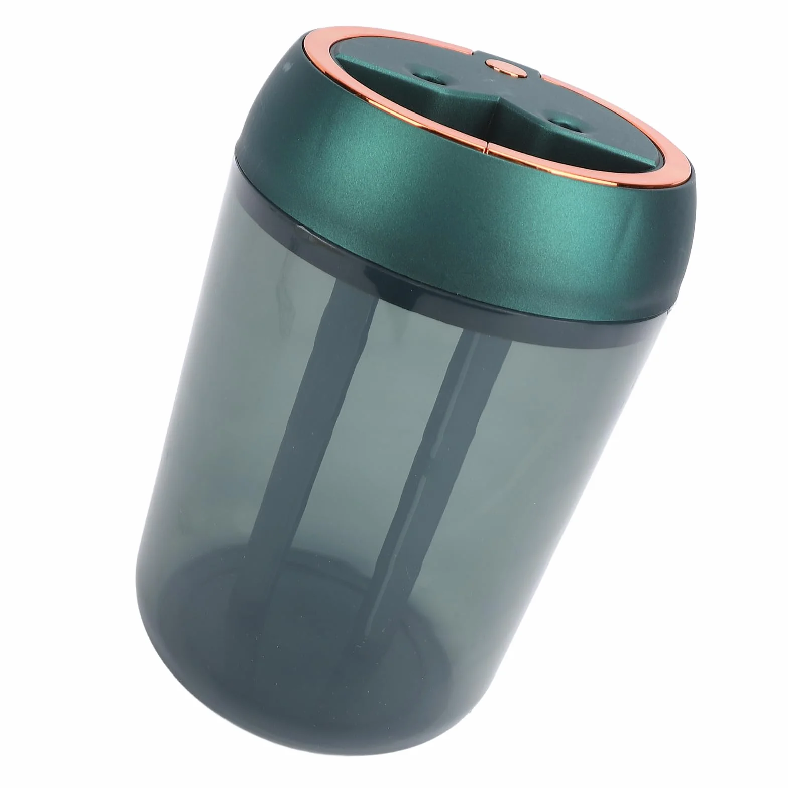 TOPINCN Cool Mist nawilżacz powietrza, zbiornik 2 l do dużych pomieszczeń z podwójnym opryskiwaczem i lampką nocną - przenośny top fill do sypialni, biura, biurka, cichy 16 db, zielony