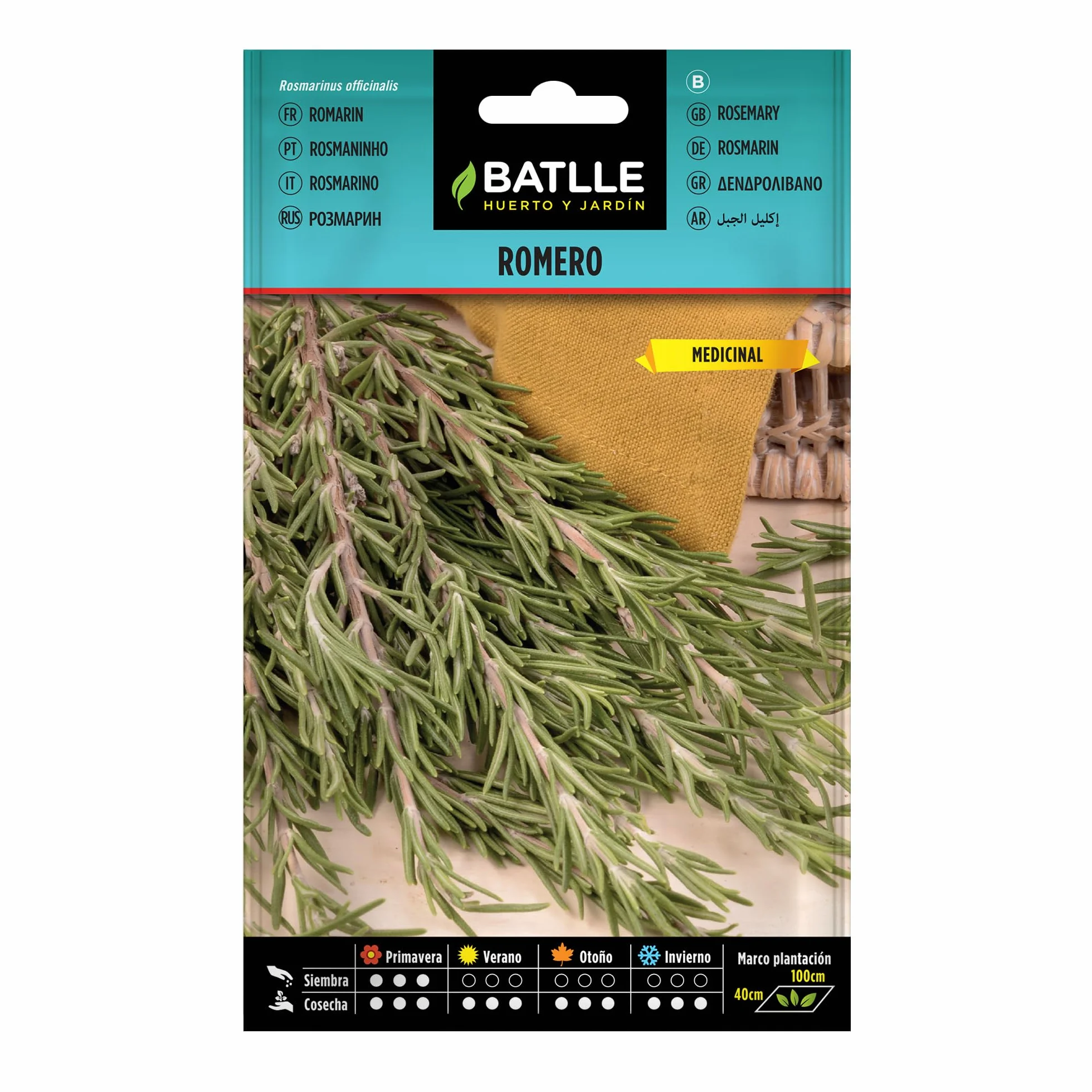 Batlle nasiona ziół - rozmaryn (nasiona - 10-20 cm)