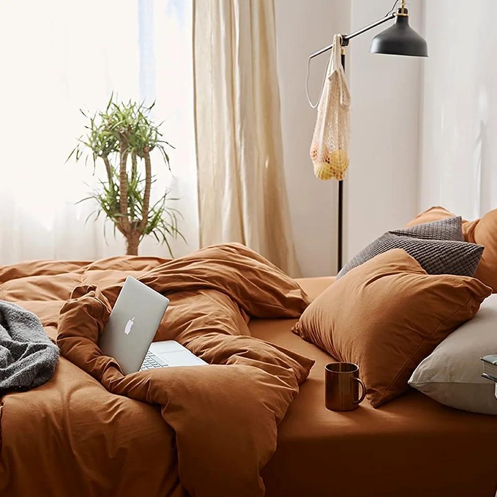 Lanqinglv Prześcieradło z gumką 90 x 200 cm do 25-30 cm wysokości materaca na łóżko kontynentalne 110 g/m², z mikrofibry, miękkie prześcieradło z dżerseju, prześcieradło z gumką, karmelowe brązowe