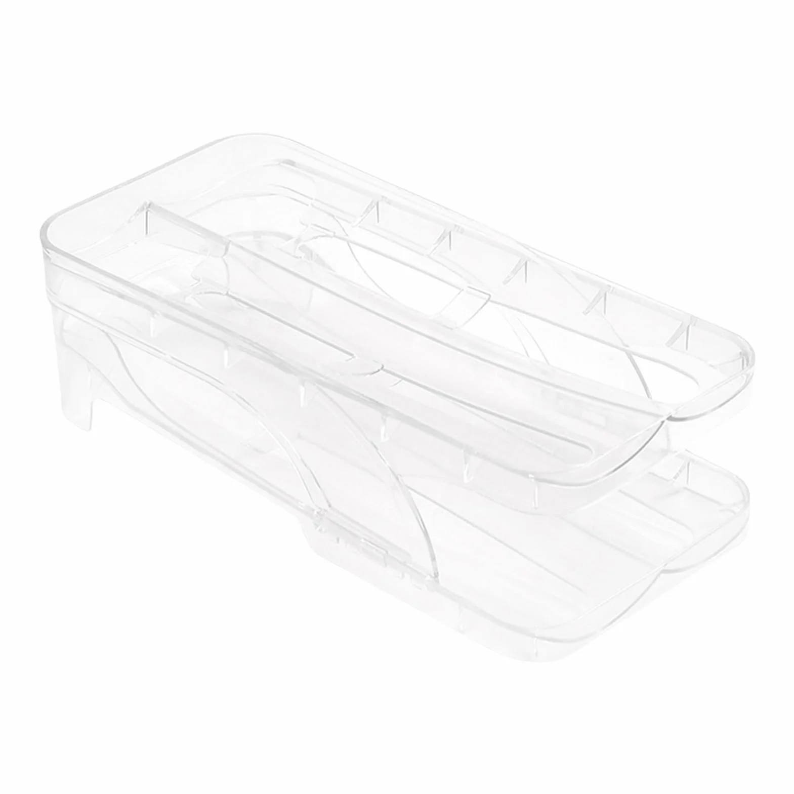 Automatyczne przechowywanie jaj, przezroczysty pojemnik jajka, du?y pojemnik jajka, wytrzyma?y pojemnik do przechowywania jaj 30 x 14 x 9 cm/11,81 x 5,51 x 3,54 do przechowywania