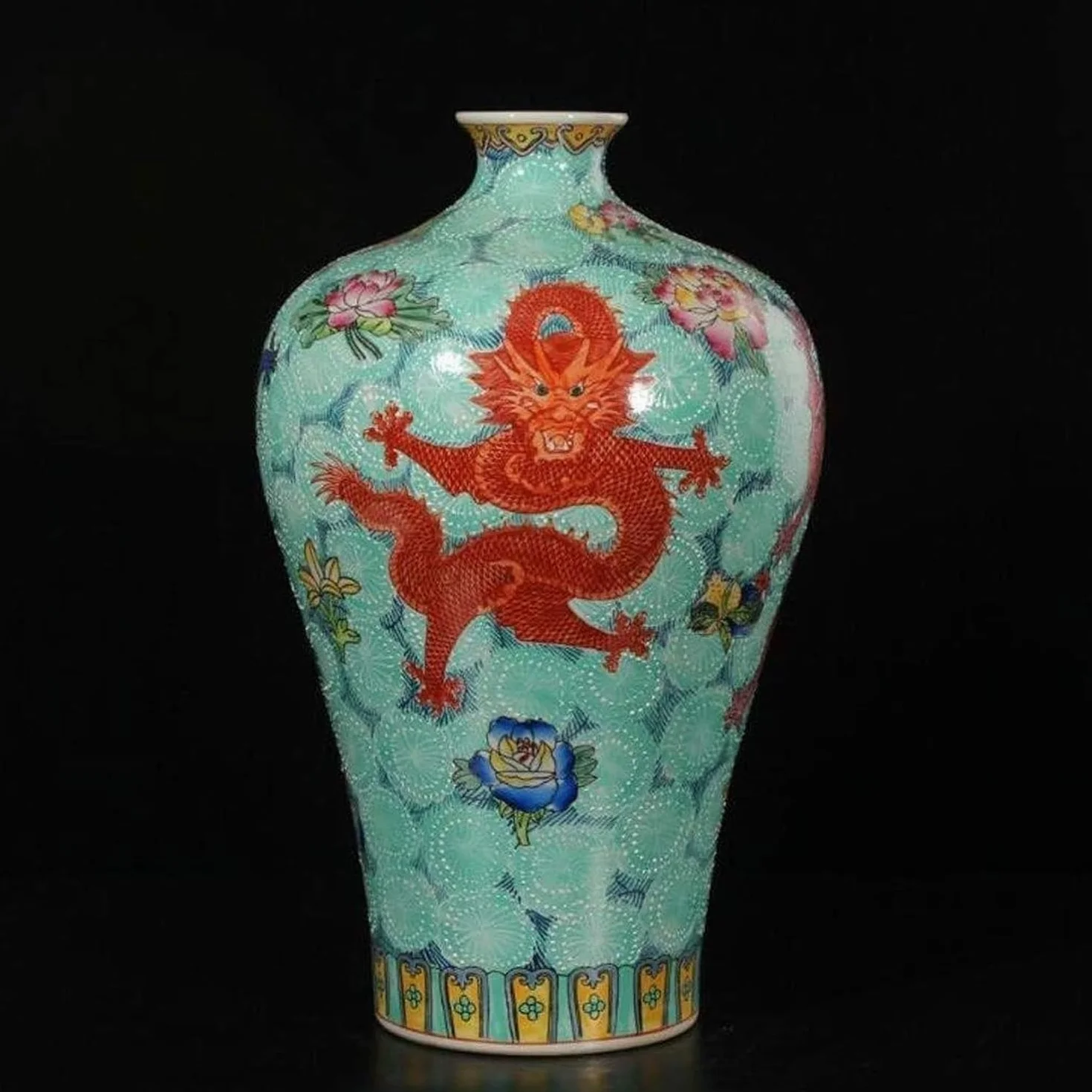 Dekoracja wnętrz wazon klasyczne dekoracje do domu elegancki europejski styl piękna dekoracja ceramiczny wysoki ulubiony wazon na kwiaty