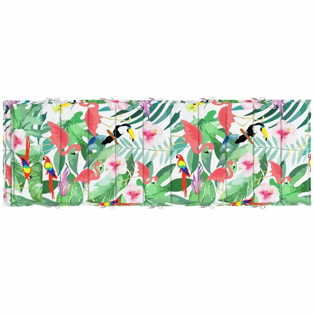 vidaXL Poduszka na leżak, wielokolorowa, 180x60x4 cm, tkanina Oxford, poduszka na siedzisko, poduszka na meble ogrodowe, poduszka na leżankę ogrodową