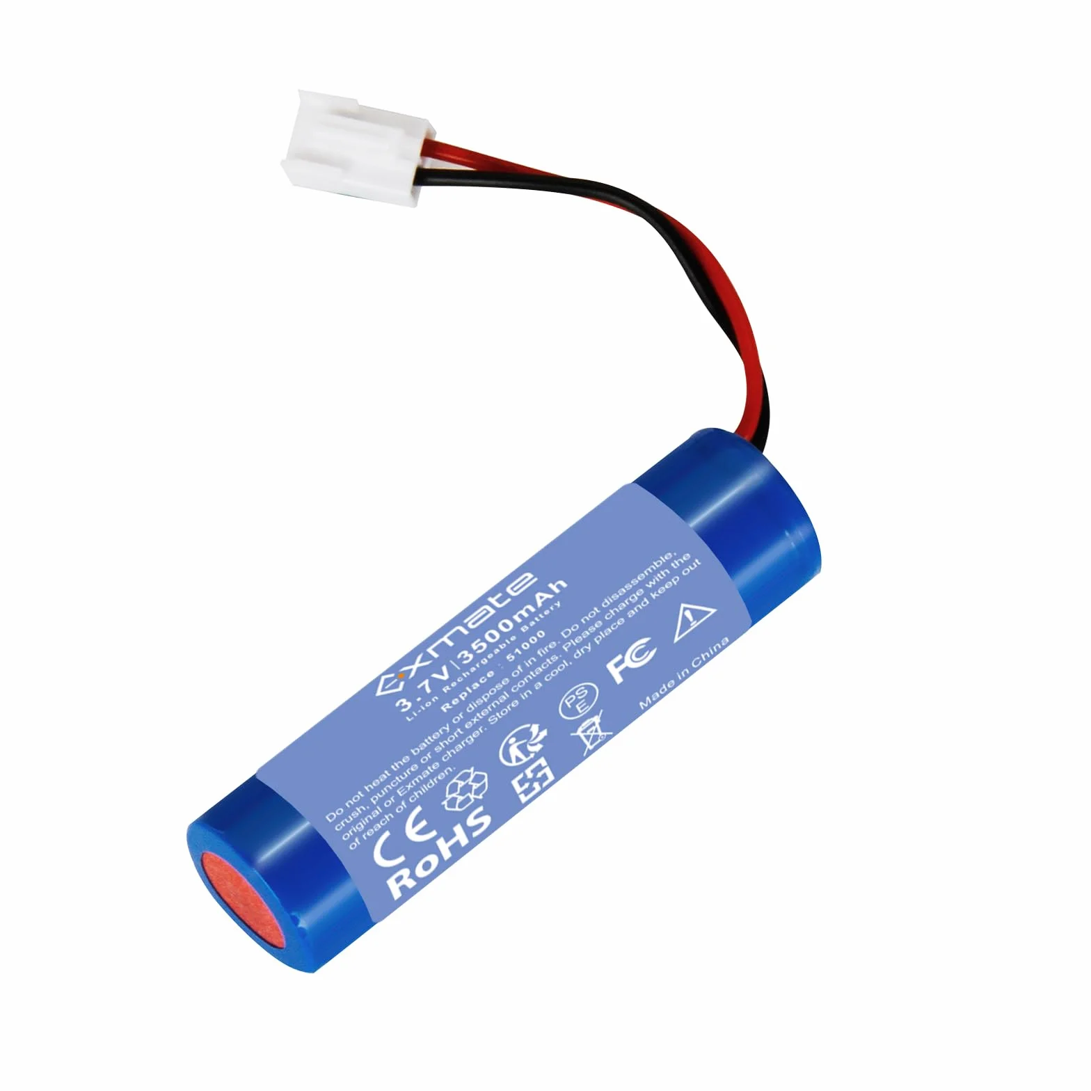 Exmate 3,7 V 3500 mAh akumulator litowo-jonowy do odkurzacza Leifheit Dry&Clean 51000, 51002, 51113, 51114 m. in