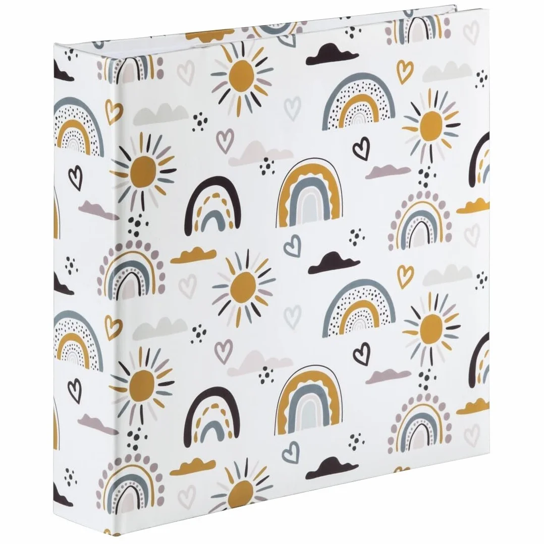 Hama Książkowy album fotograficzny "Ayleen II" (na wsuwki, 100 stron, maks. 200 zdjęć 10x15 cm, format albumu 22,5x22 cm) Kolorowy