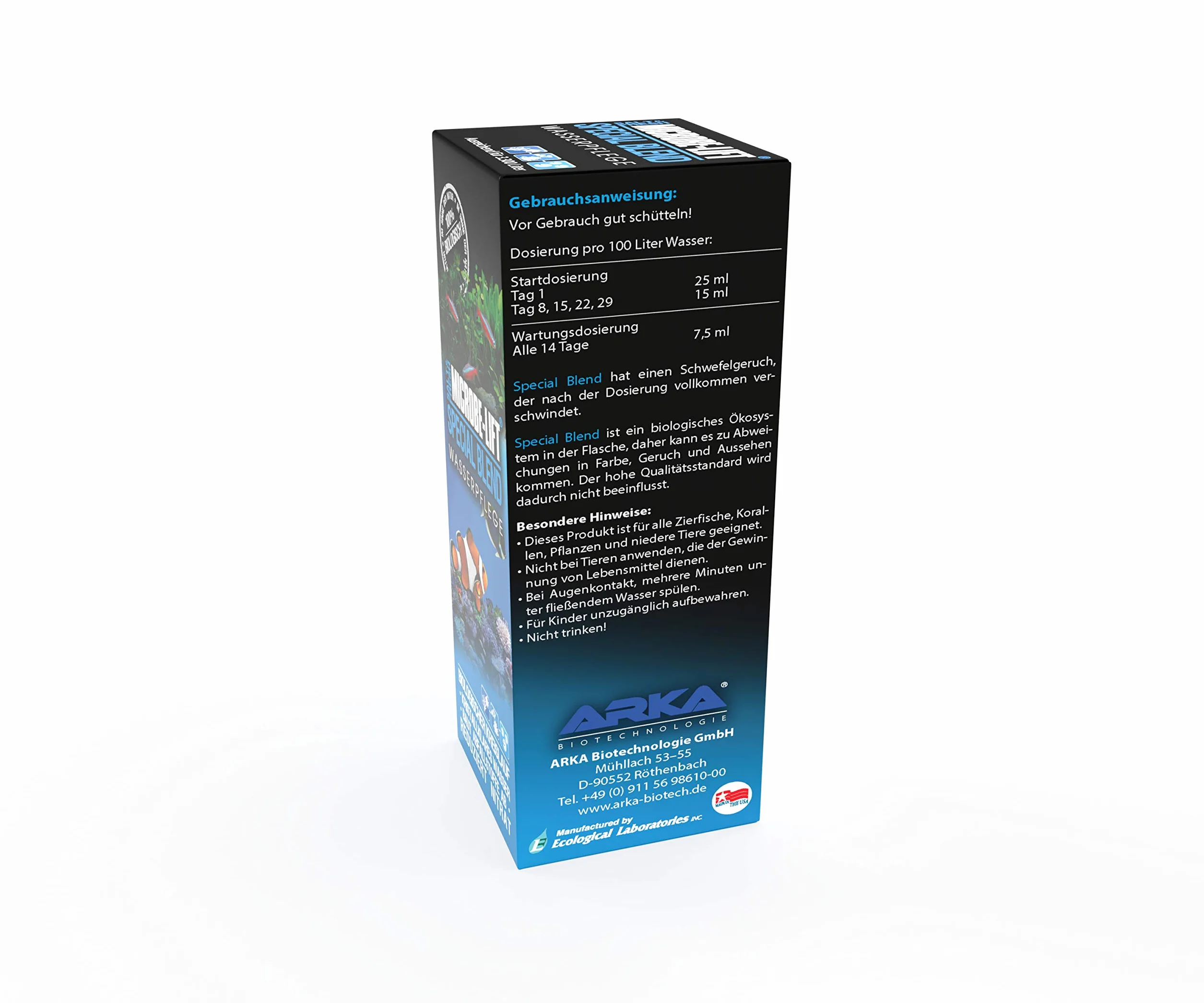 MICROBE-LIFT Special Blend – wysoce aktywne bakterie do akwarium słodkiej i morskiej, 251 ml