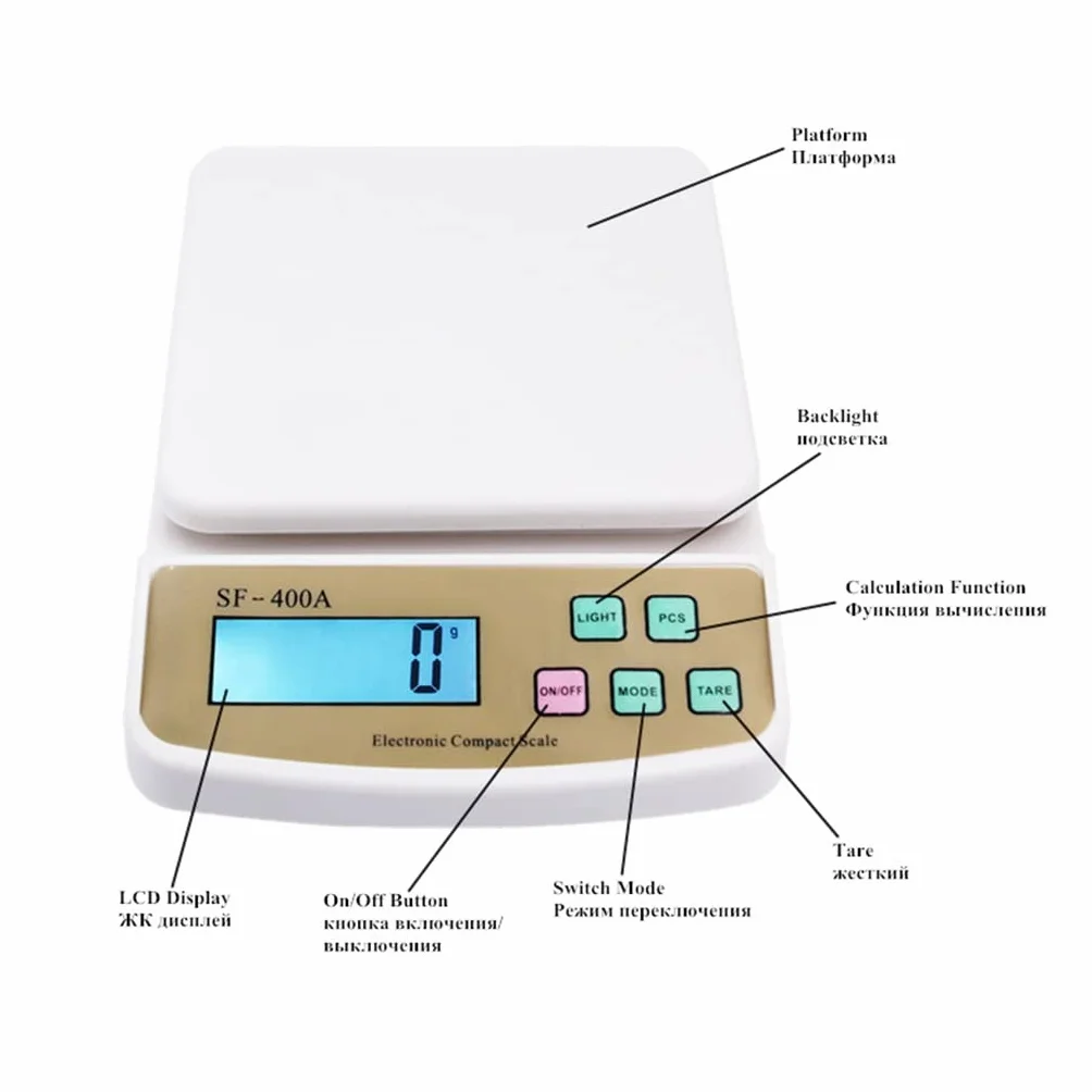 2/5/10 kg 1g/0,1g cyfrowa waga kuchenna liczenie ważenie waga elektroniczna waga kuchenna