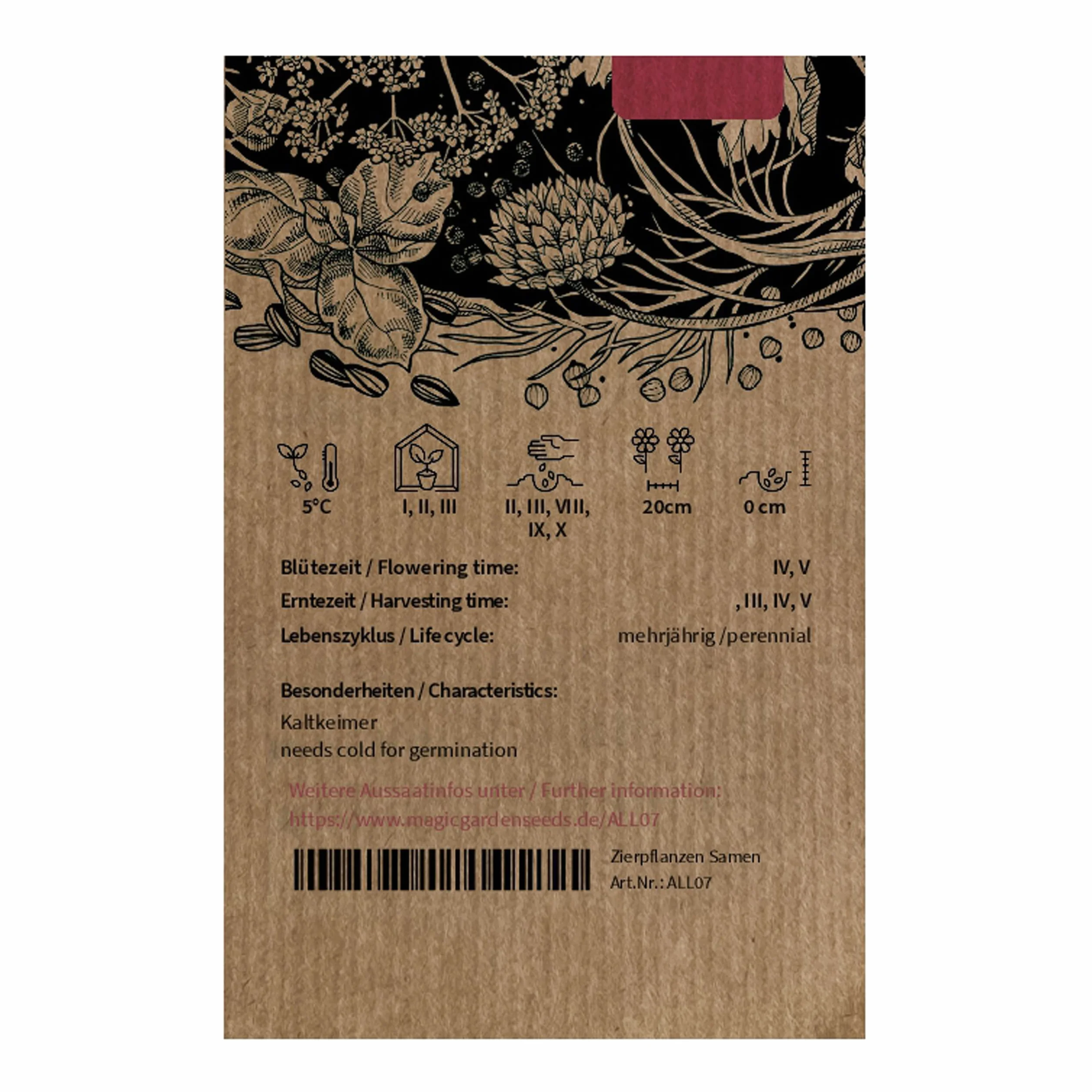 Dziki por (Allium ursinum) - około 100 nasion
