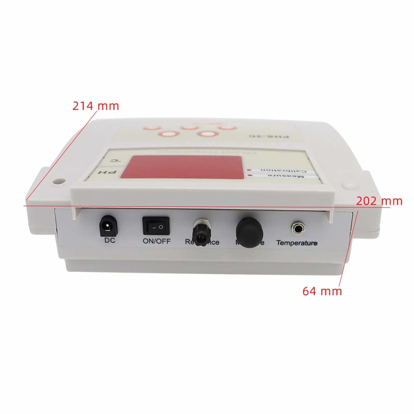 Wieloparametrowy Miernik Ph Pulpit Automatyczna Kalibracja Kwasowości PH/Temp 2 W 1 Tester PH Analizator Jakości Wody