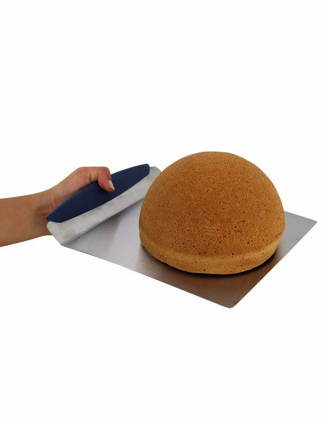 PME Podnośnik do ciasta ze stali nierdzewnej, 20 cm, srebrny