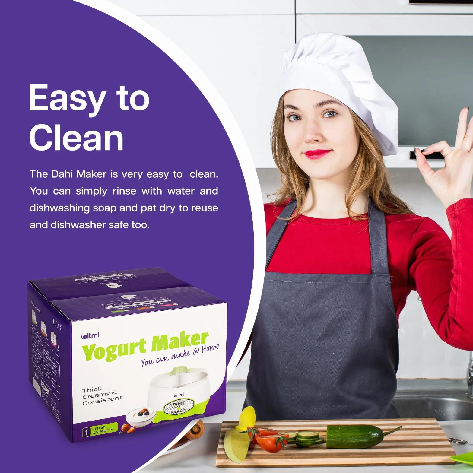 Voltmi Jogurt Maker, Zielony