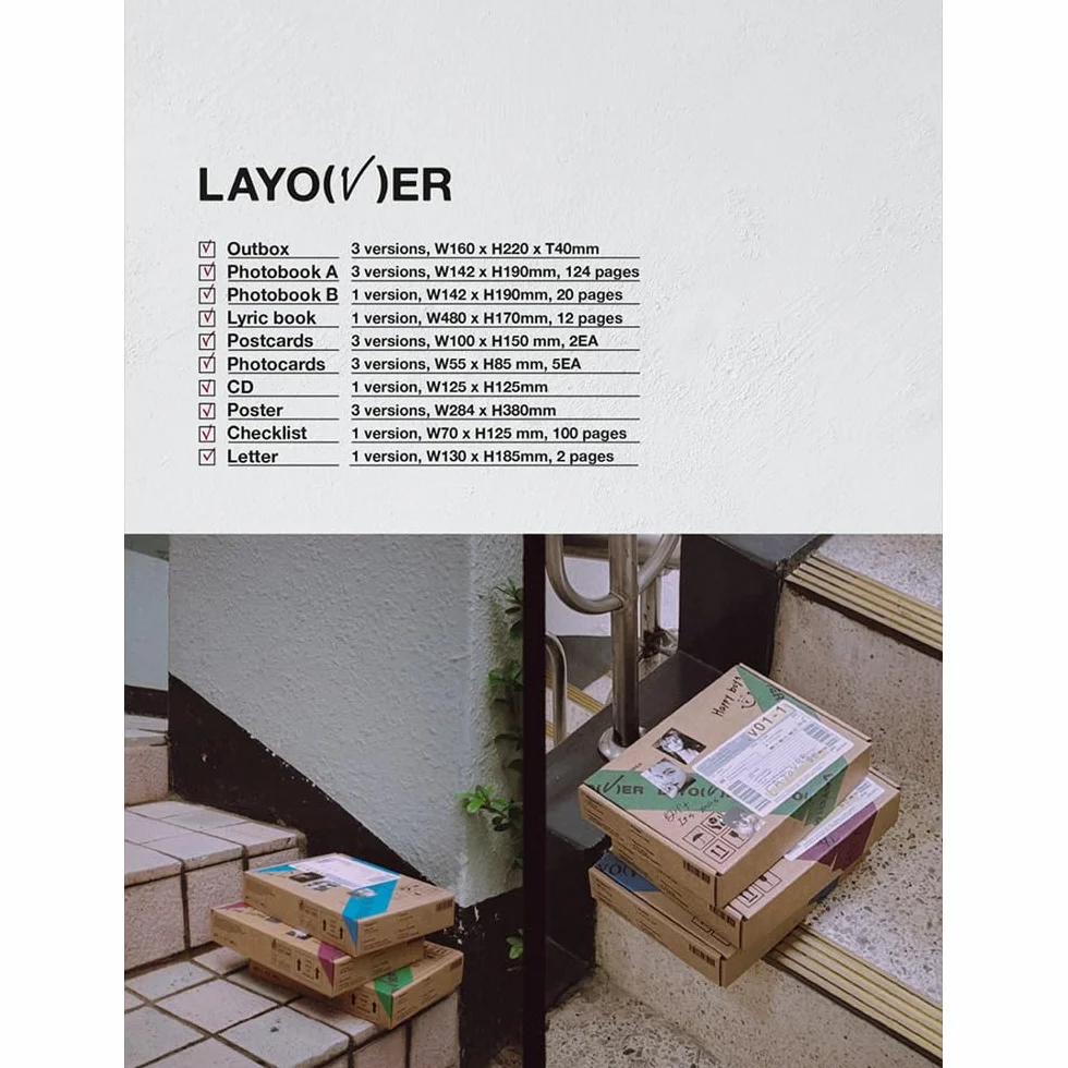 V BTS - Album Layover (wersja fioletowa)
