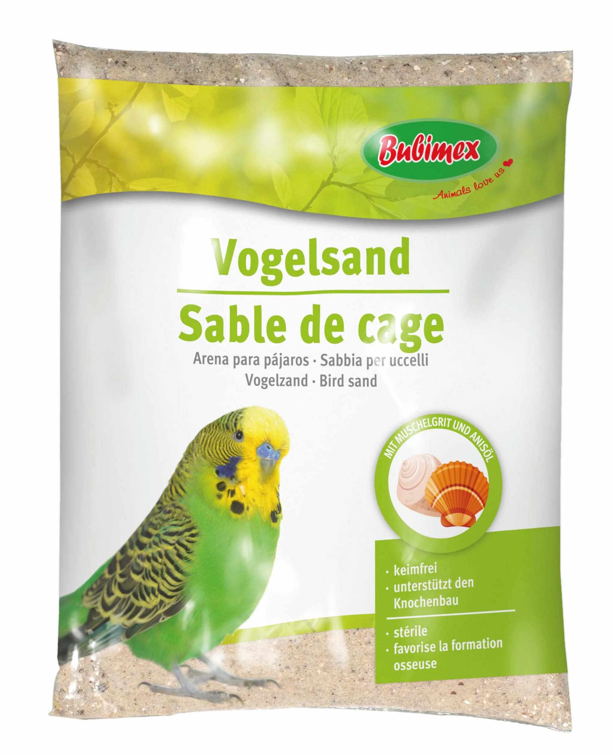 Bubimex Piasek dla ptaków Sable De Cage
