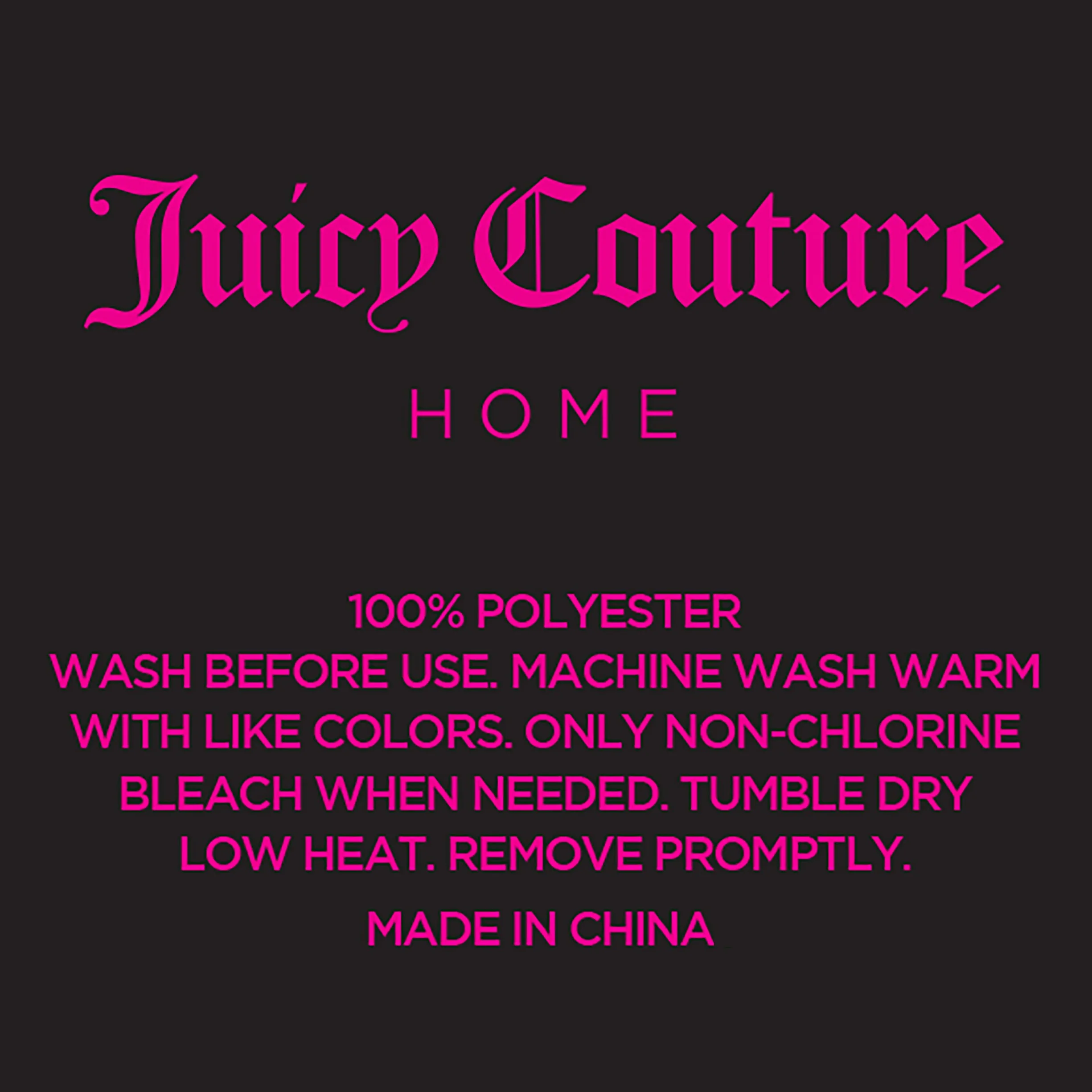 Juicy Couture Satynowa poszewka na poduszkę do włosów i skóry, różowa, queen, zestaw 2 szt., jedwabiście satynowa, chłodząca, z zamknięciem kopertowym